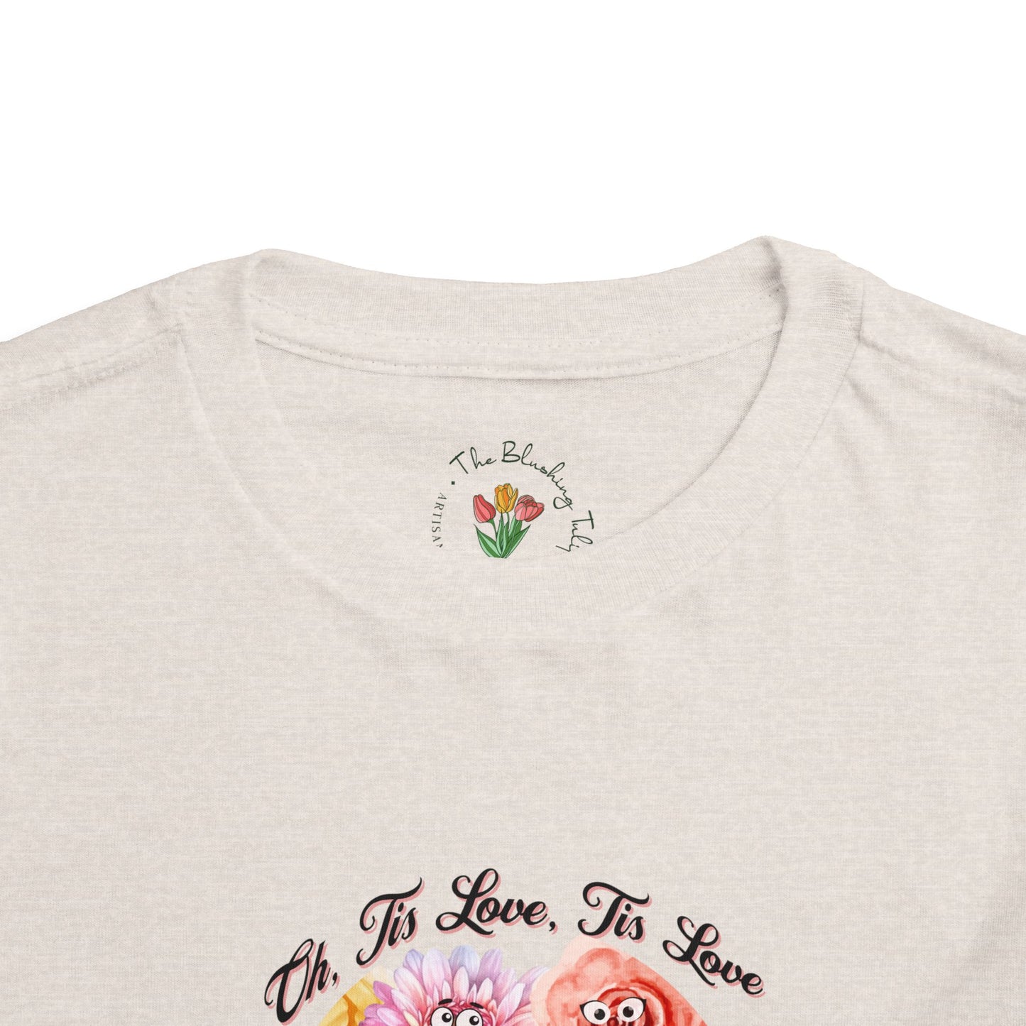 Floral Wonderland Inspired Toddler Short Sleeve Tee