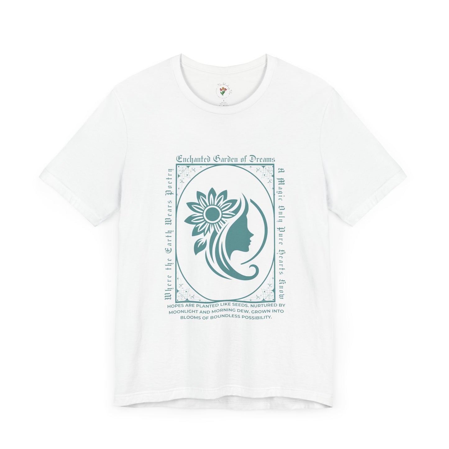 Enchanted Garden of Dreams Unisex Tee - Nature-Inspired Spring Tee