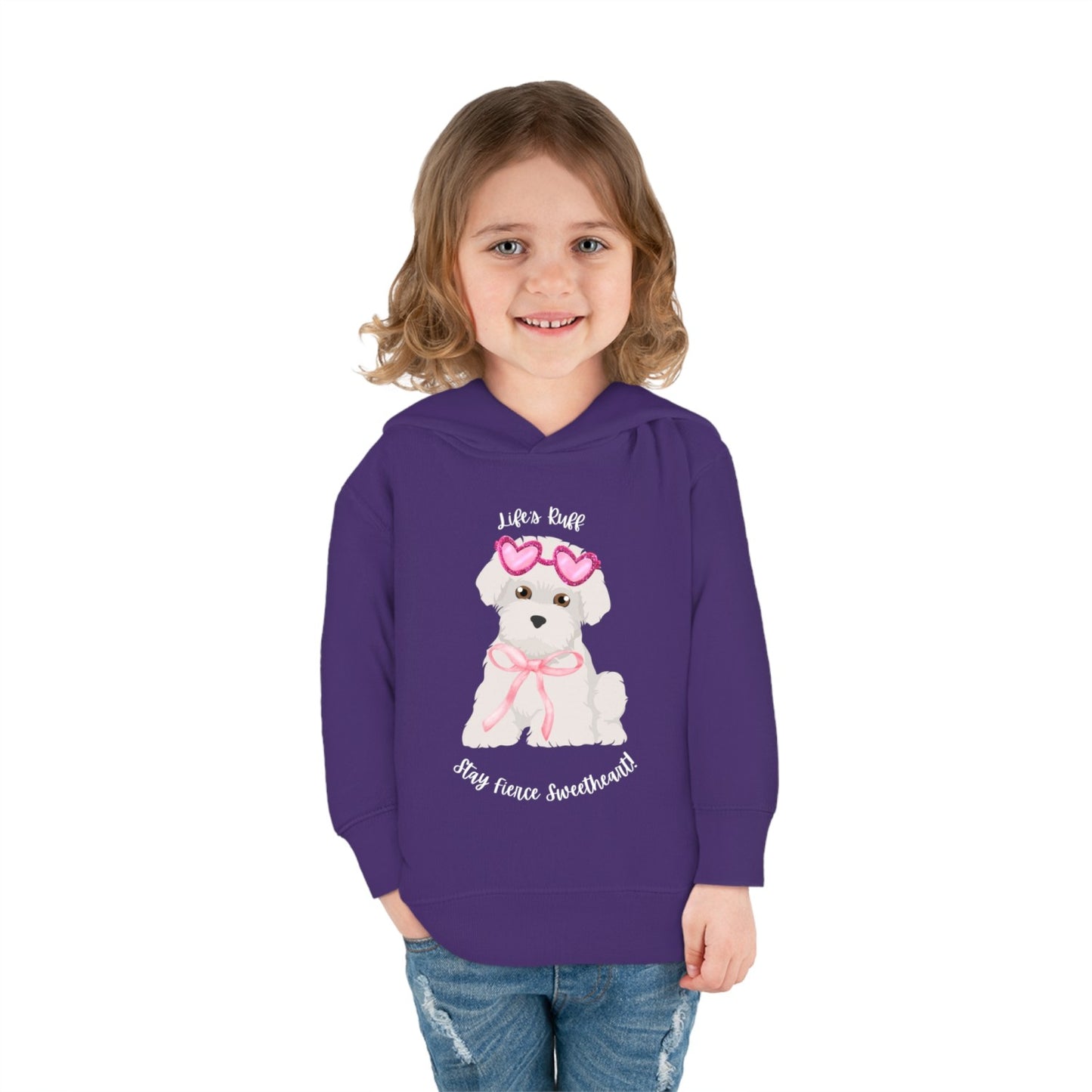 Cozy Toddler Pullover Fleece Hoodie
