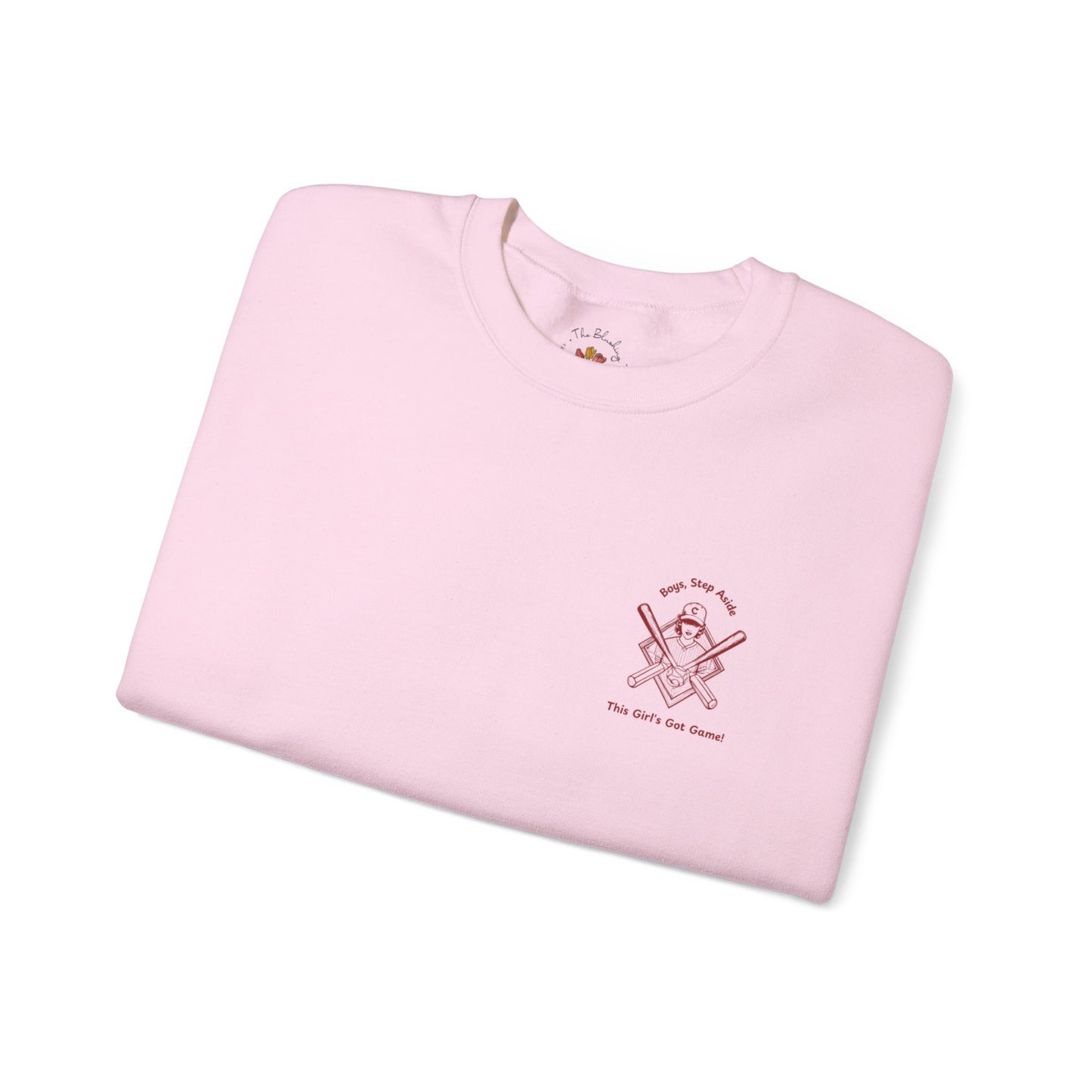 Comfy Vintage Inspired Baseball Crewneck Sweatshirt