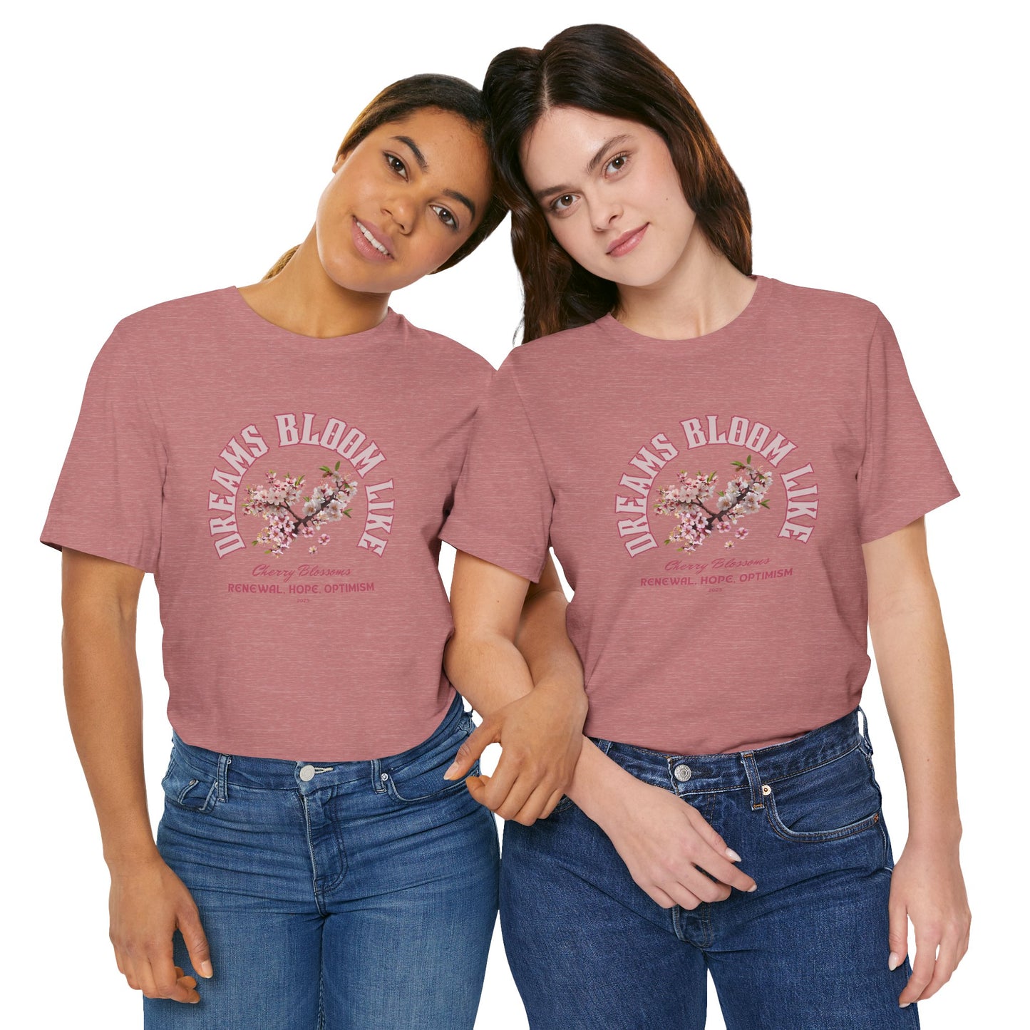 Cherry Blossom Tee - Dreams Bloom Like Cherry Blossoms