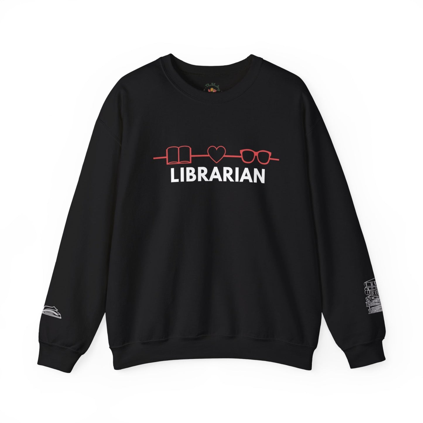 Comfy Librarian Crewneck Sweatshirt