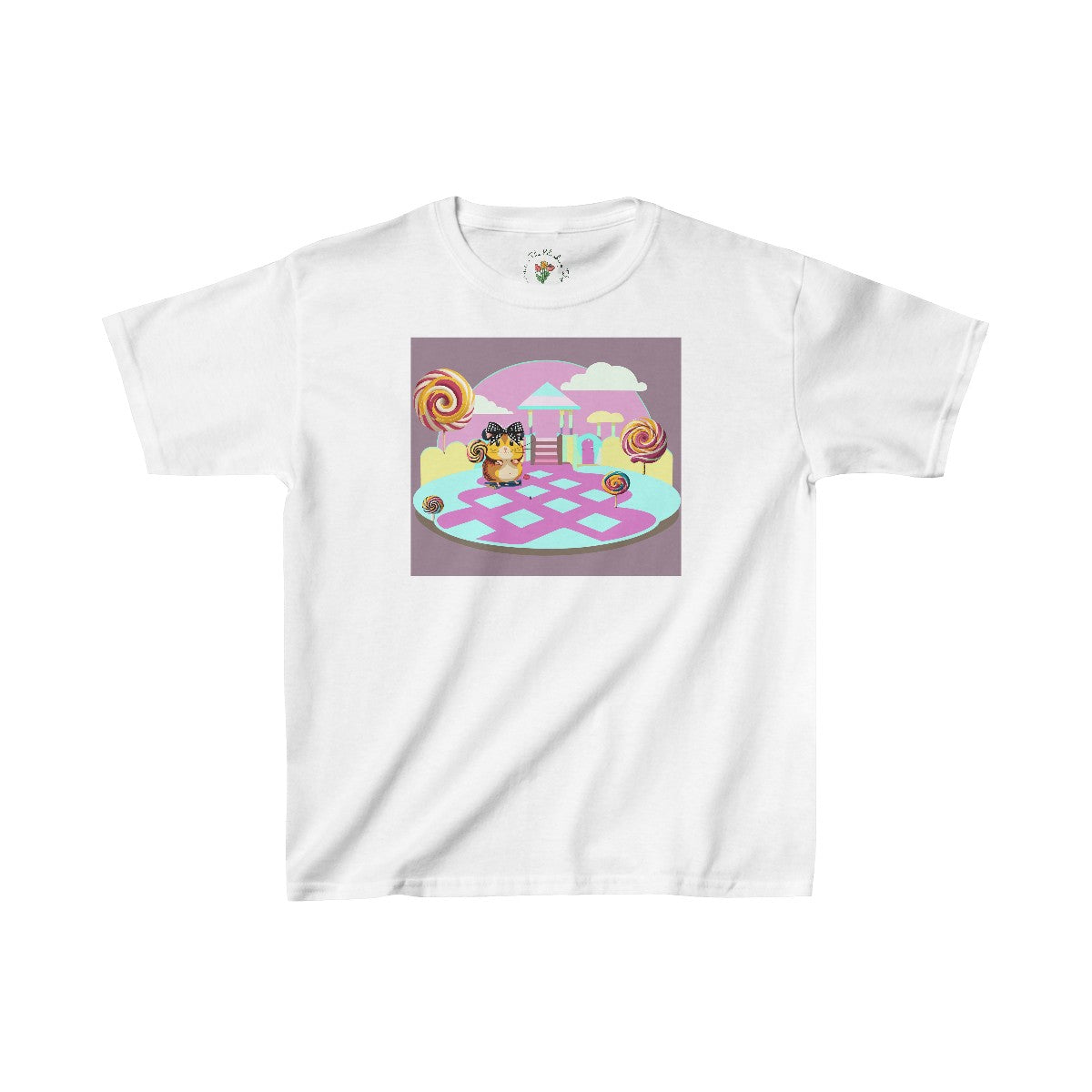 Lollipop Hammy Girl Kids Heavy Cottonâ„¢ Tee