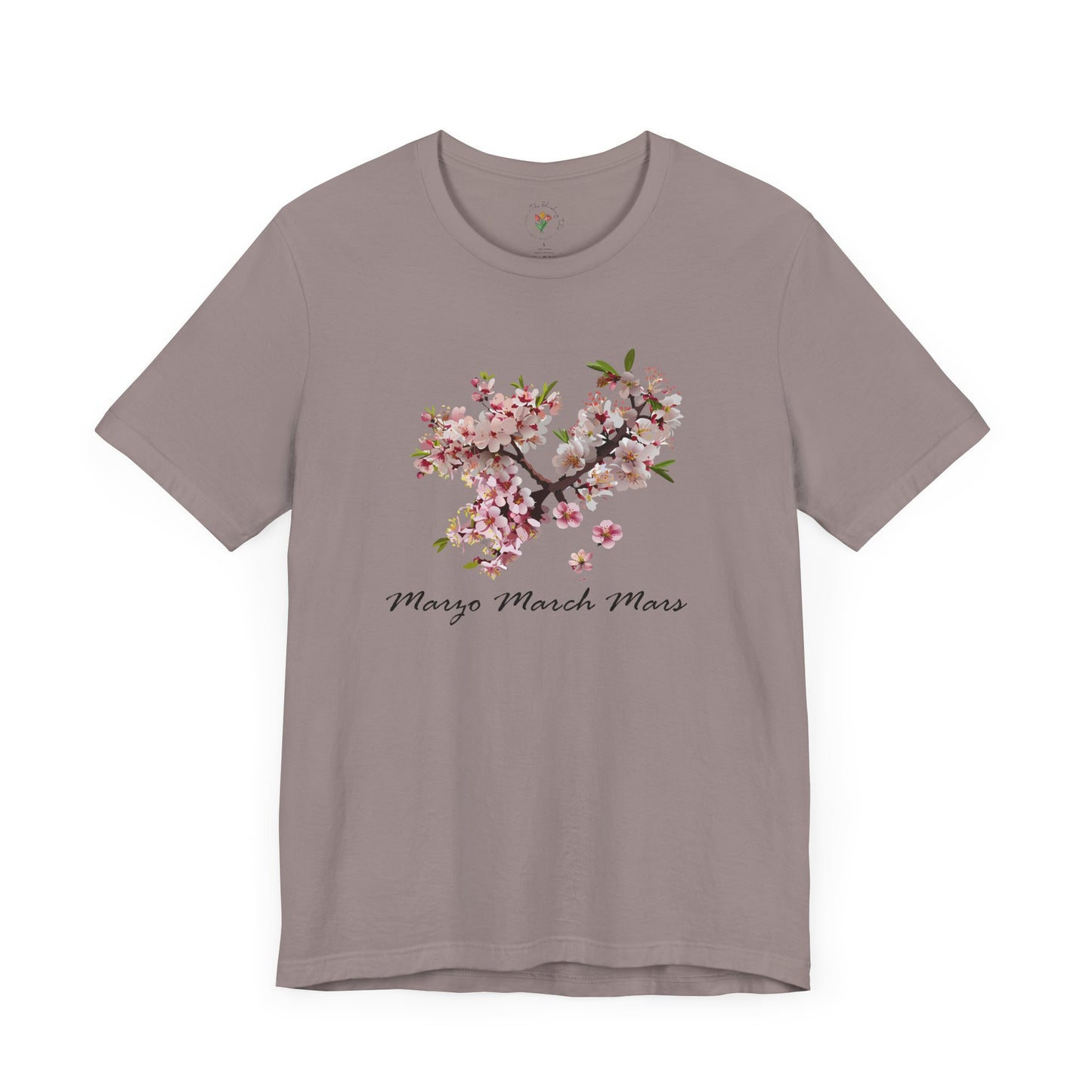 Cherry Blossom Unisex Tee - Nature-Inspired Spring Shirt for March Celebrations
