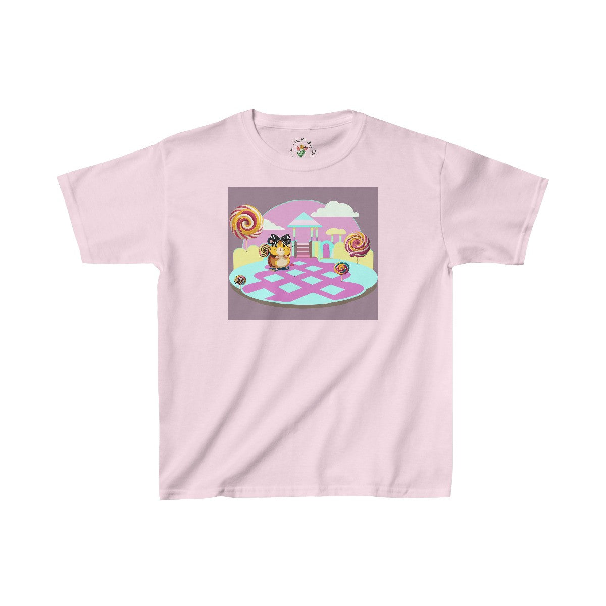 Lollipop Hammy Girl Kids Heavy Cottonâ„¢ Tee