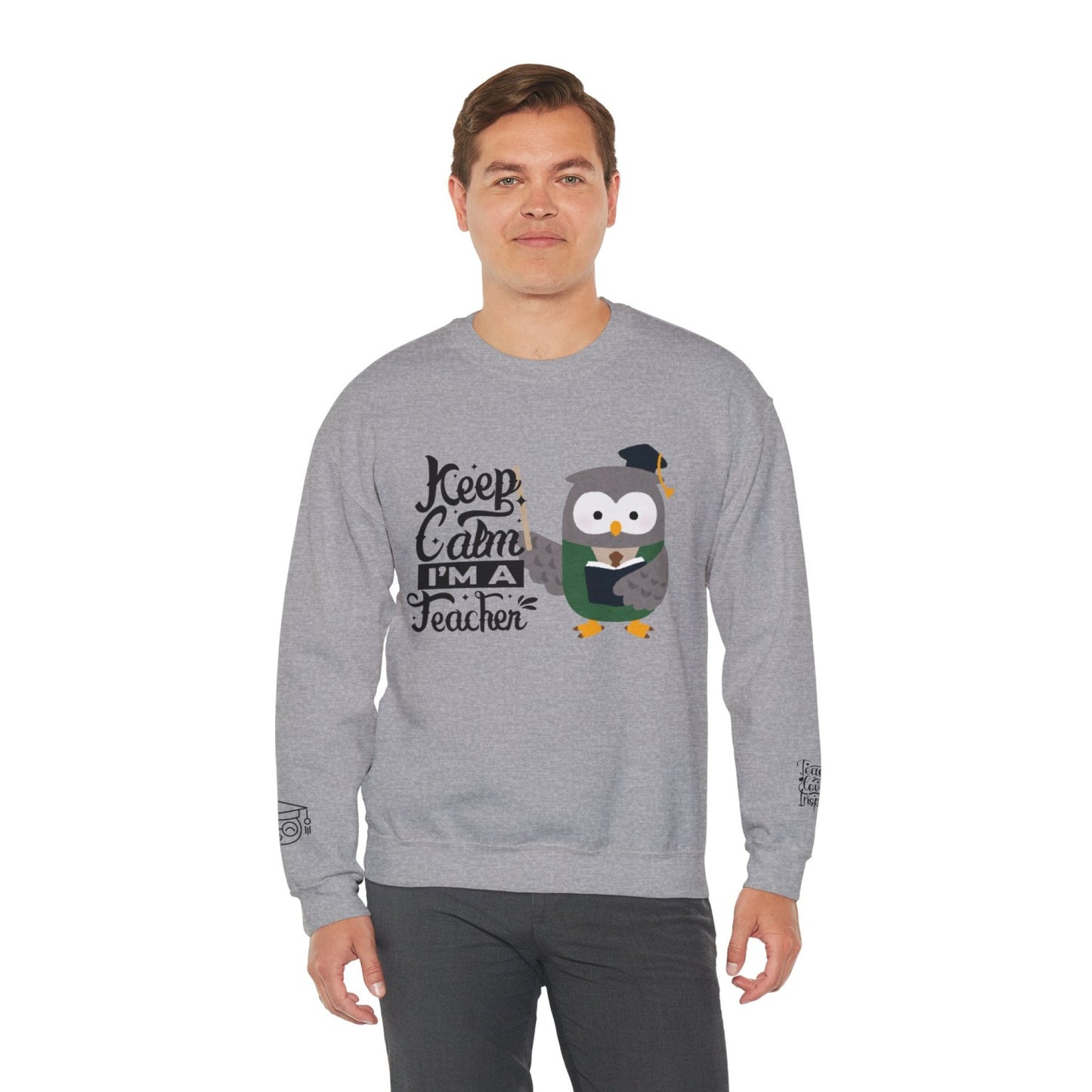 Comfy Teacher Crewneck Sweatshirt