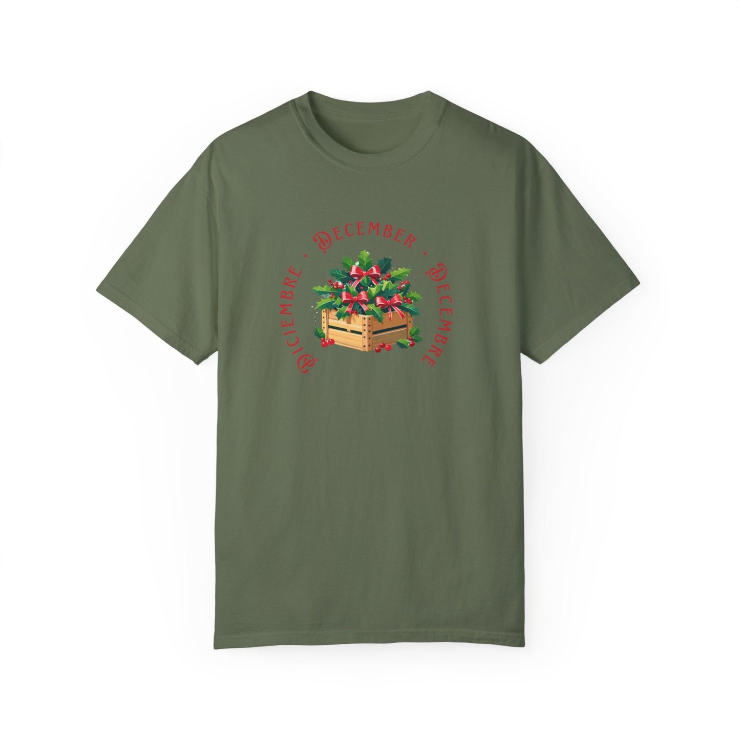 Comfy December Birth Flower T-Shirt