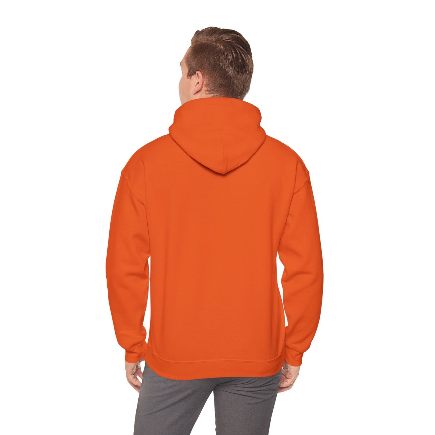 Comfy Halloween Hooded Sweatshirt Featuring Creepy Scarecrow