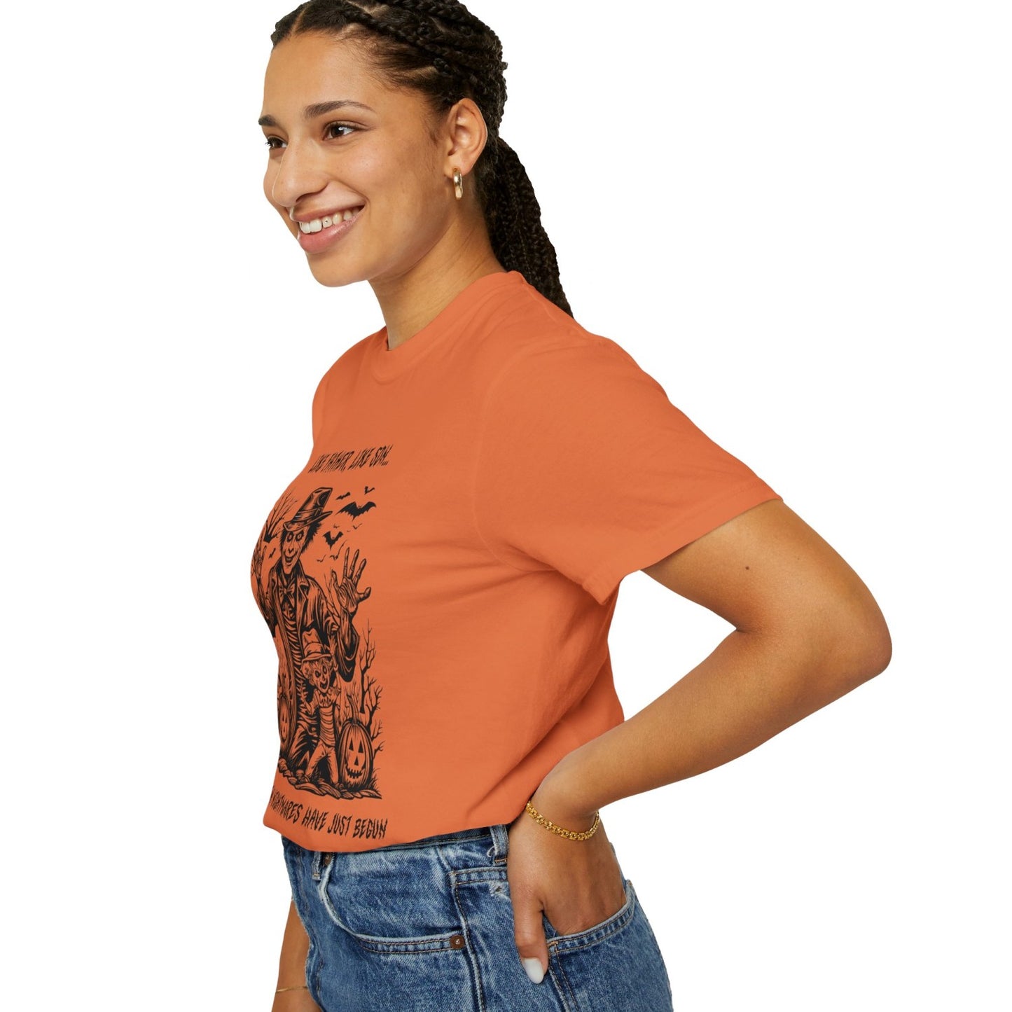 Horror Movie Inspired Halloween T-Shirt Featuring Famous Antagonist