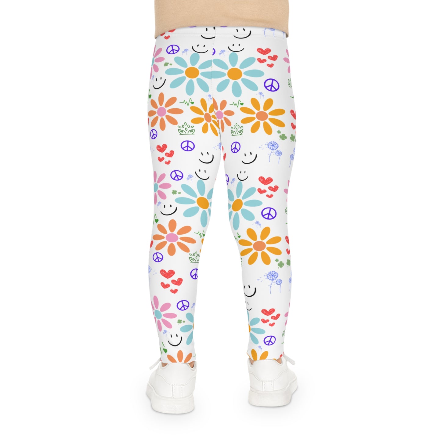 Wishes Collection Kids Leggings (in White)