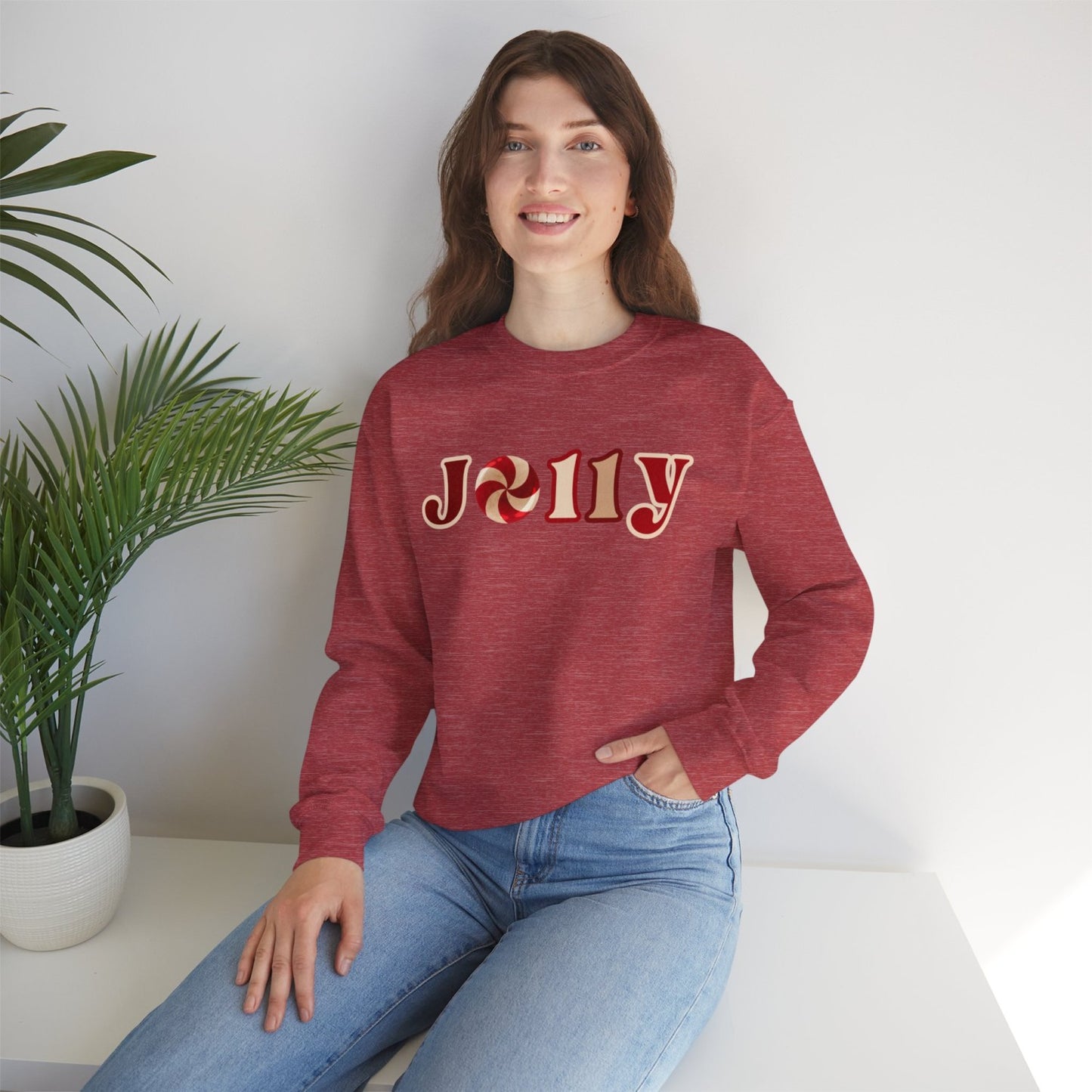 Cozy Jolly Christmas Crewneck Sweatshirt