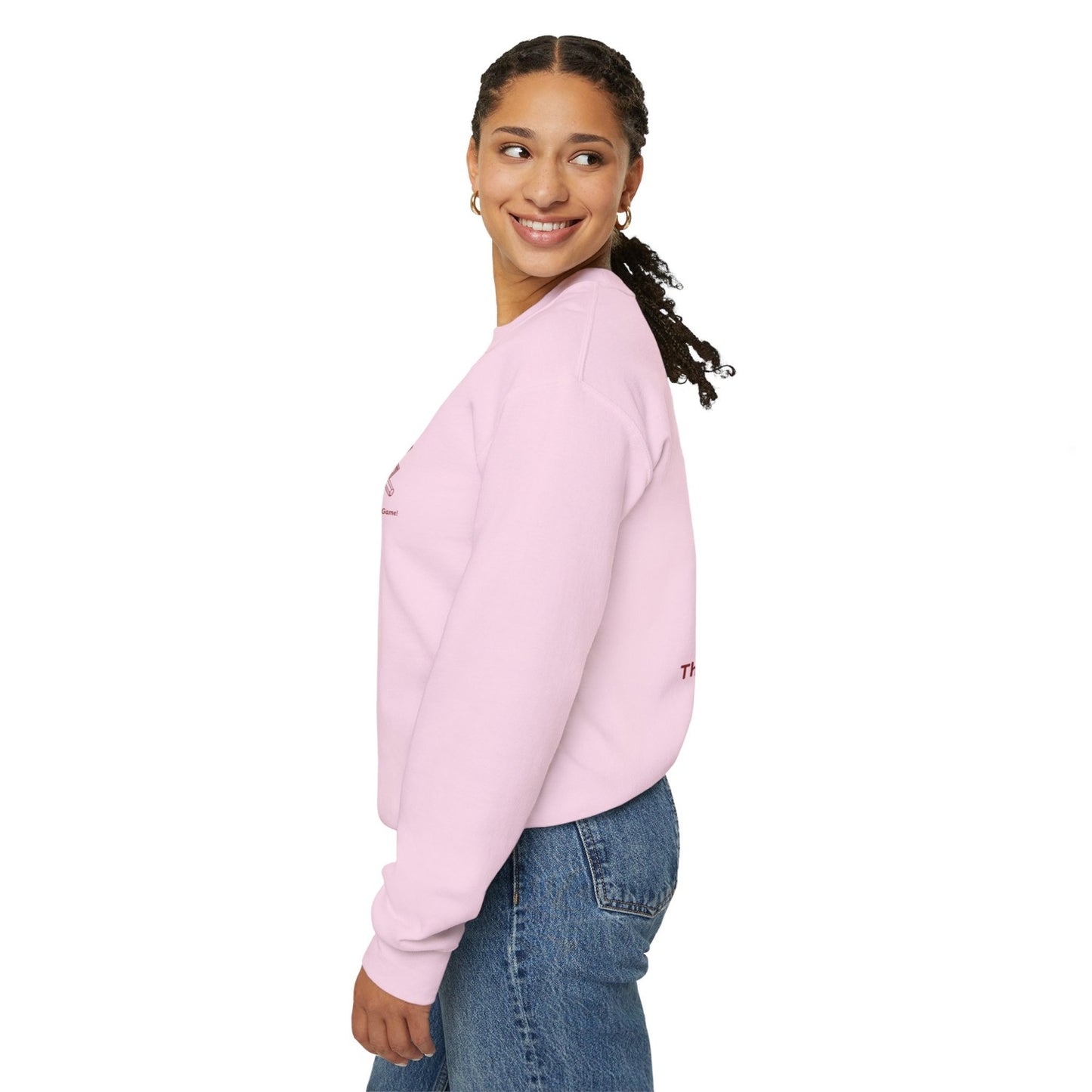 Comfy Vintage Inspired Baseball Crewneck Sweatshirt