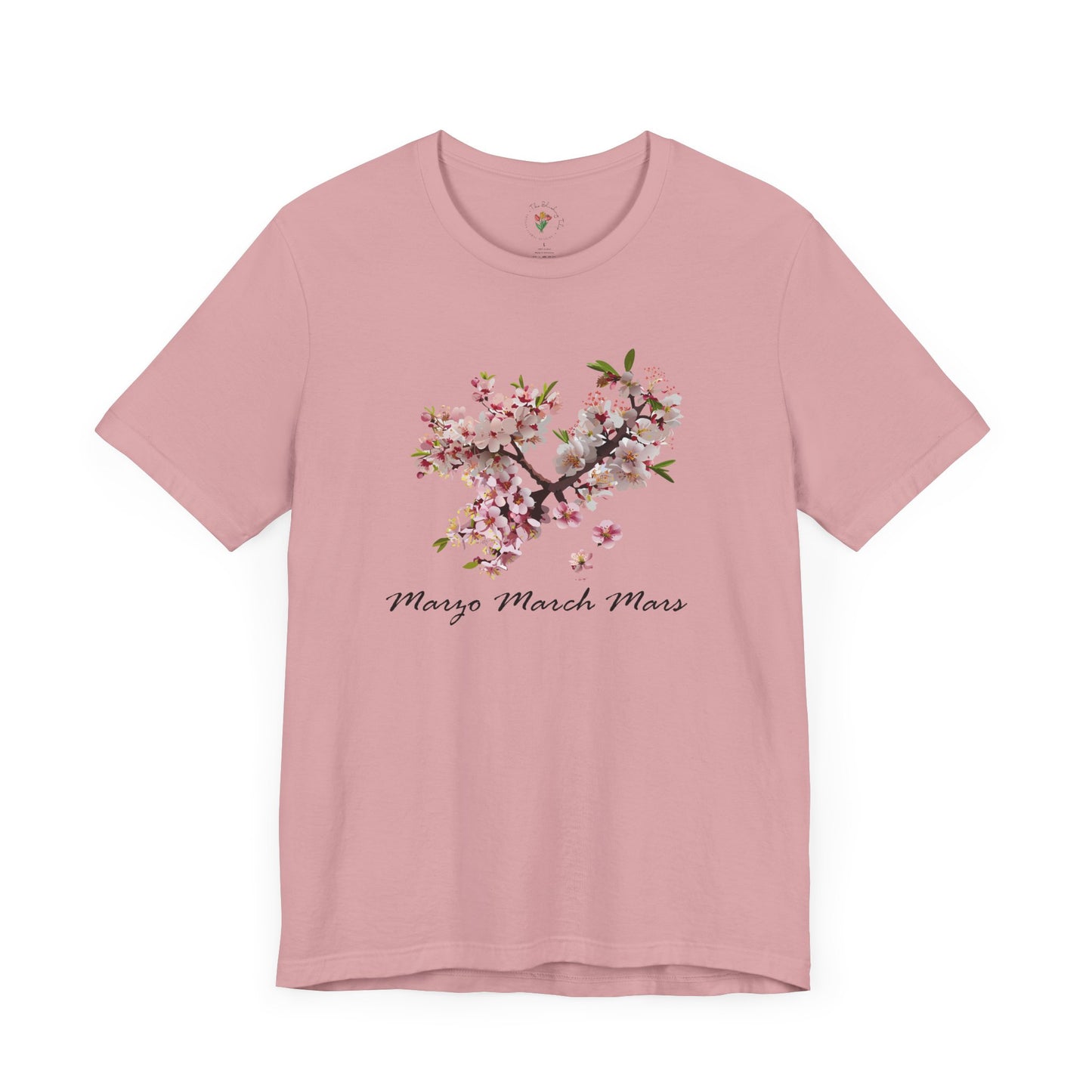 Cherry Blossom Unisex Tee - Nature-Inspired Spring Shirt for March Celebrations