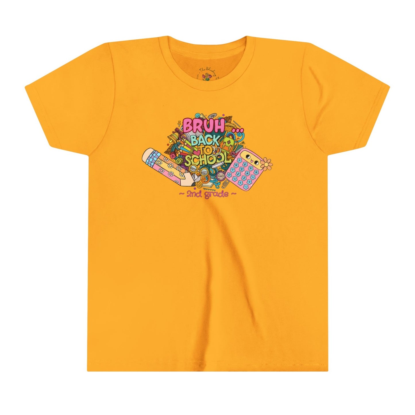 Second Grade Back to School Tee, Bruh