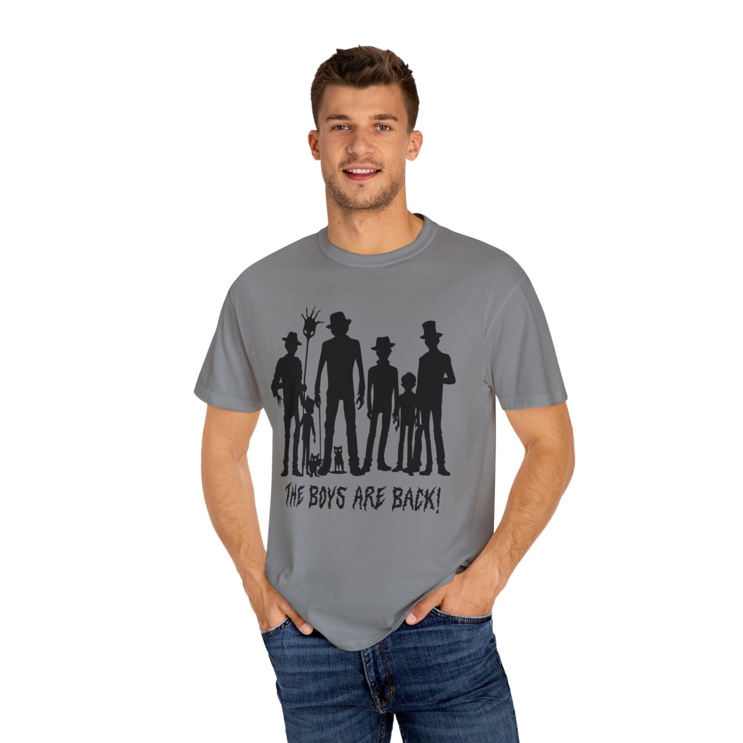 Horror Movie Inspired Halloween T-Shirt Featuring Famous Line-up