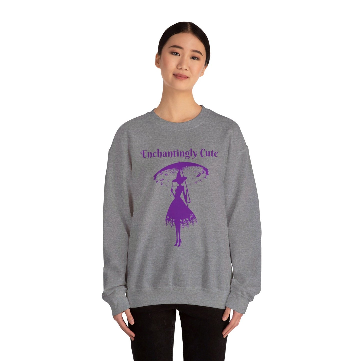 Coquette Inspired Witch - Heavy Blendâ„¢ Crewneck Sweatshirt