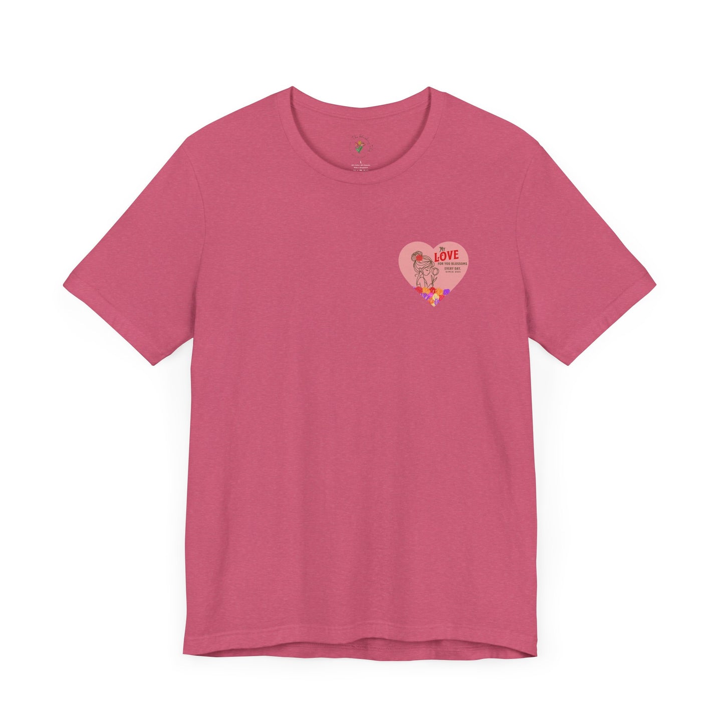Love In Full Bloom Double-Sided Tee
