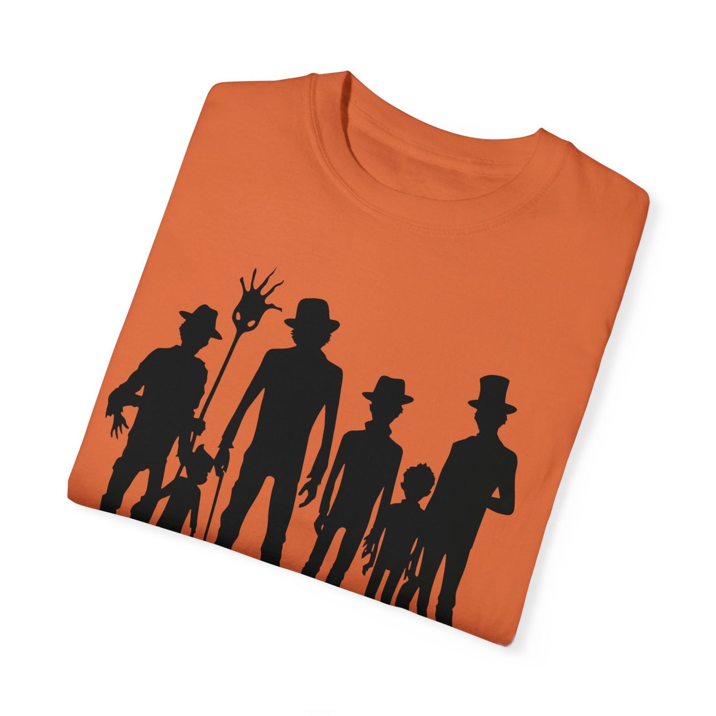 Horror Movie Inspired Halloween T-Shirt Featuring Famous Line-up