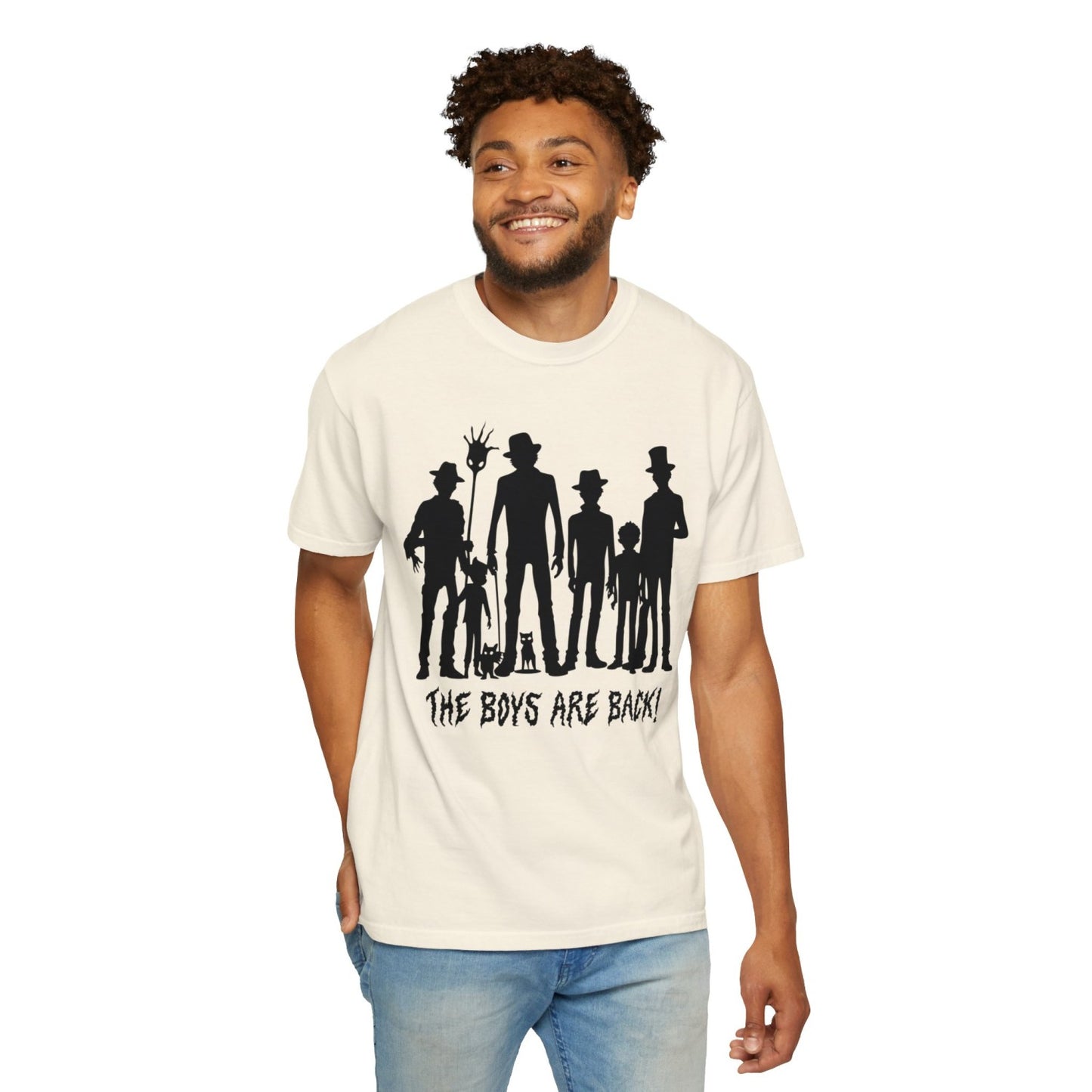Horror Movie Inspired Halloween T-Shirt Featuring Famous Line-up