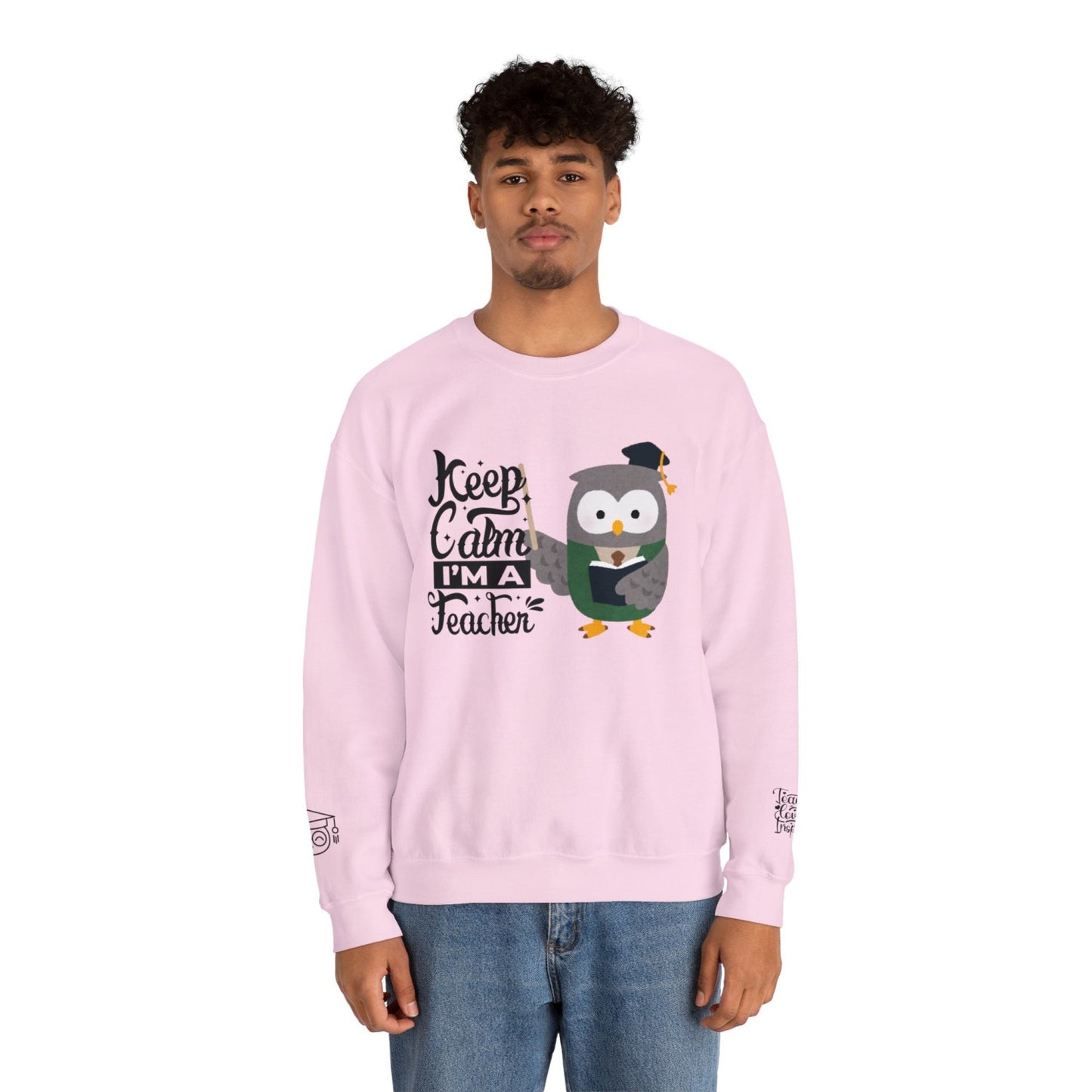Comfy Teacher Crewneck Sweatshirt