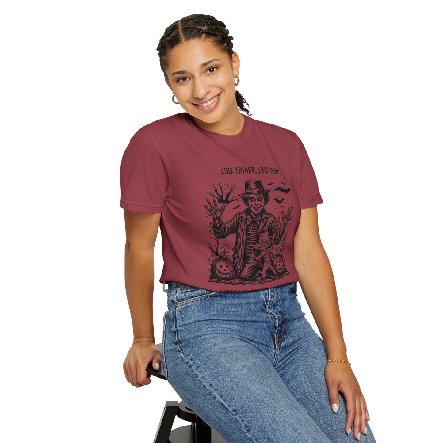 Horror Movie Inspired Halloween T-Shirt Featuring Famous Antagonist