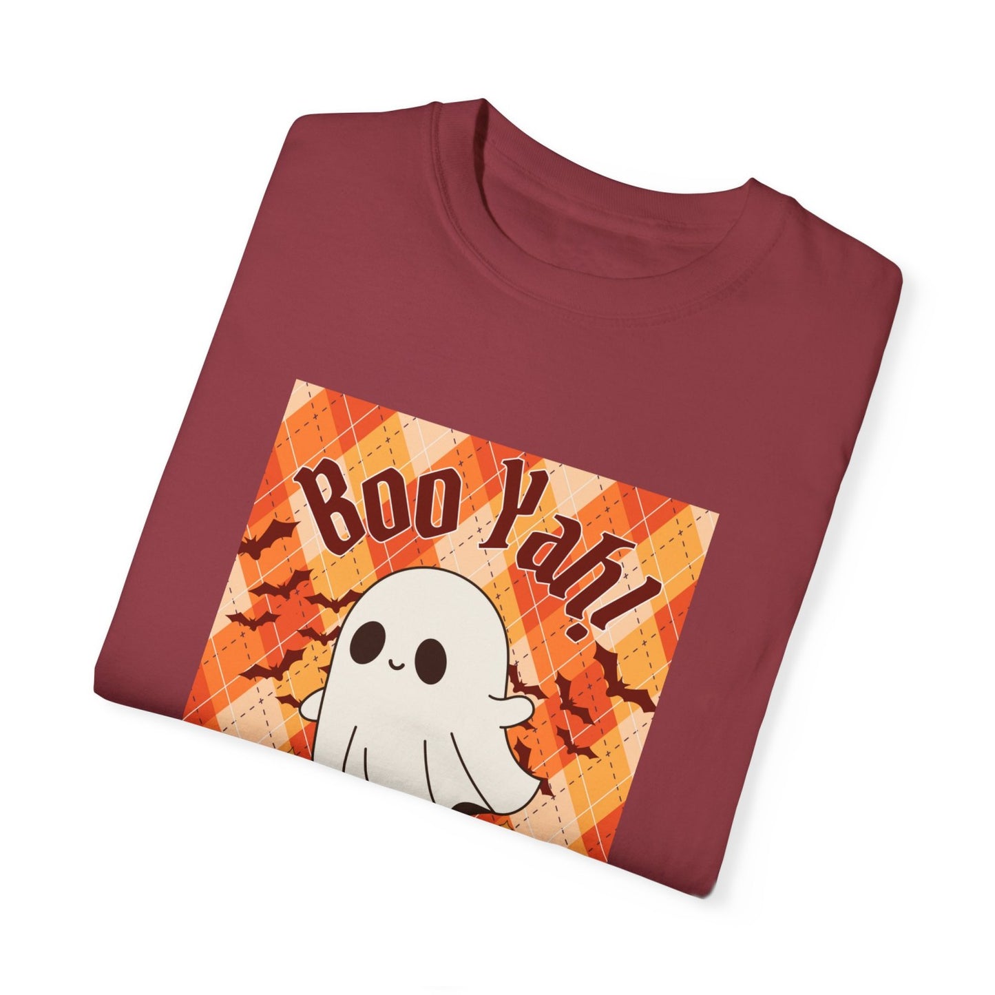 Funny Inspired Halloween T-Shirt Featuring Skater Ghost