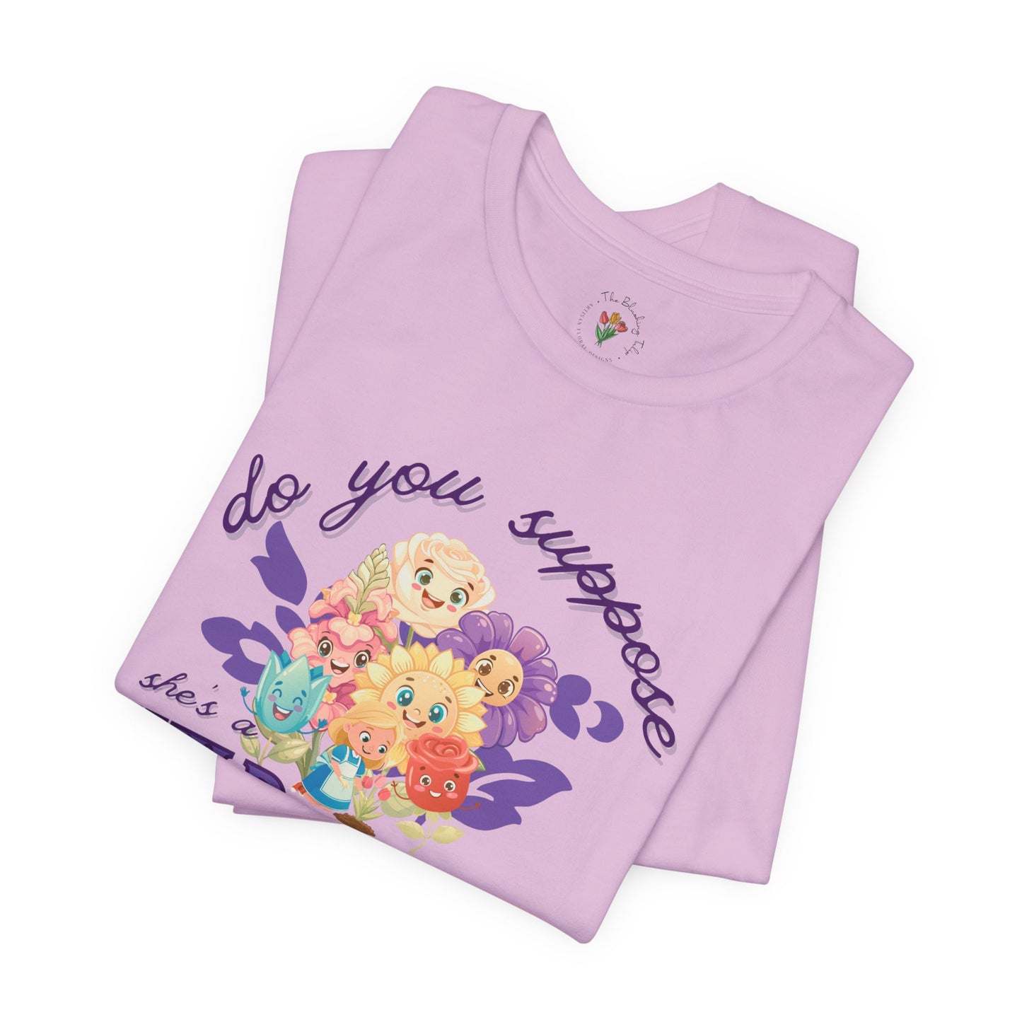 Wildflower Wonderland Inspired Unisex Jersey Tee – Cute Quote Tee for Nature Lovers