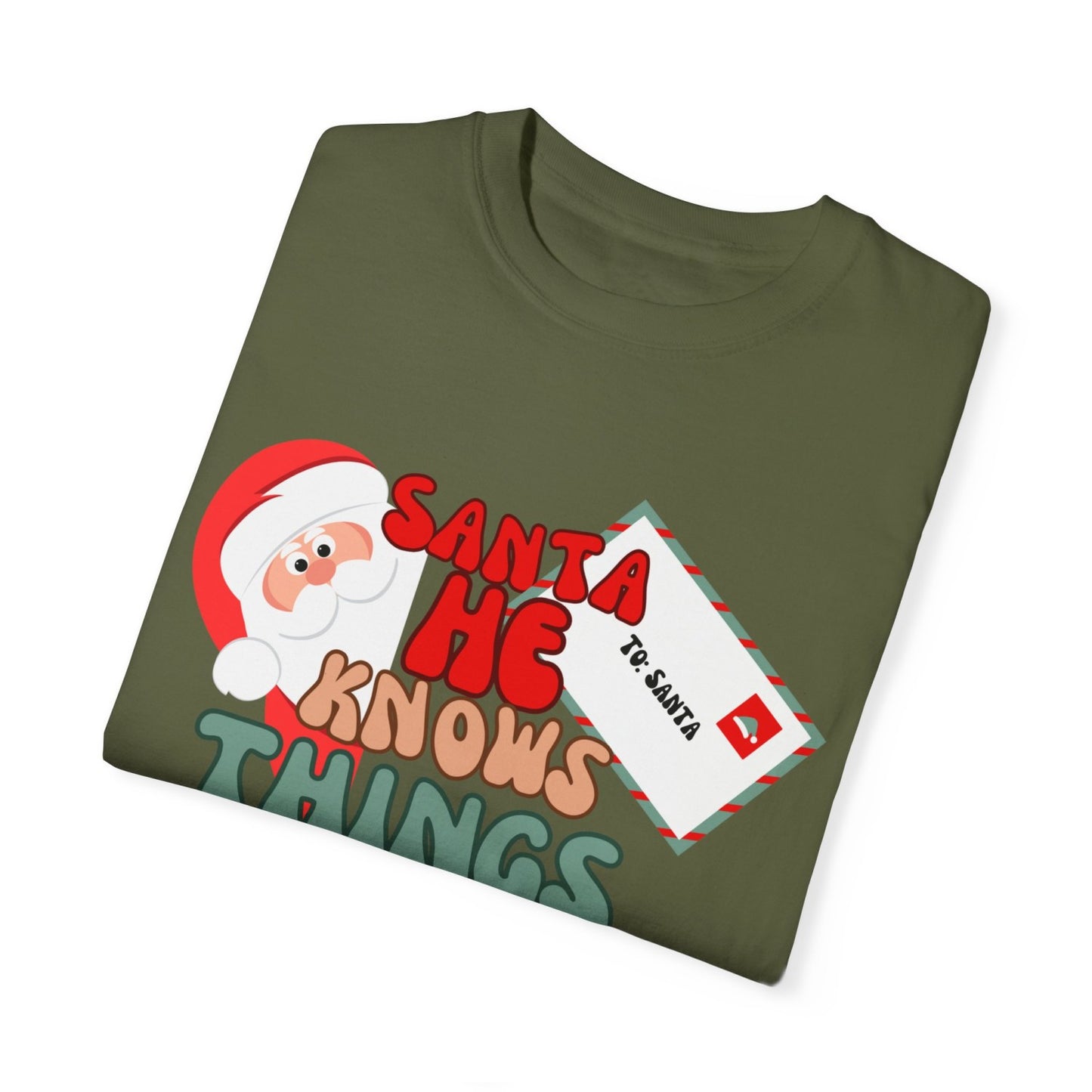 Comfy Funny Santa T-Shirt