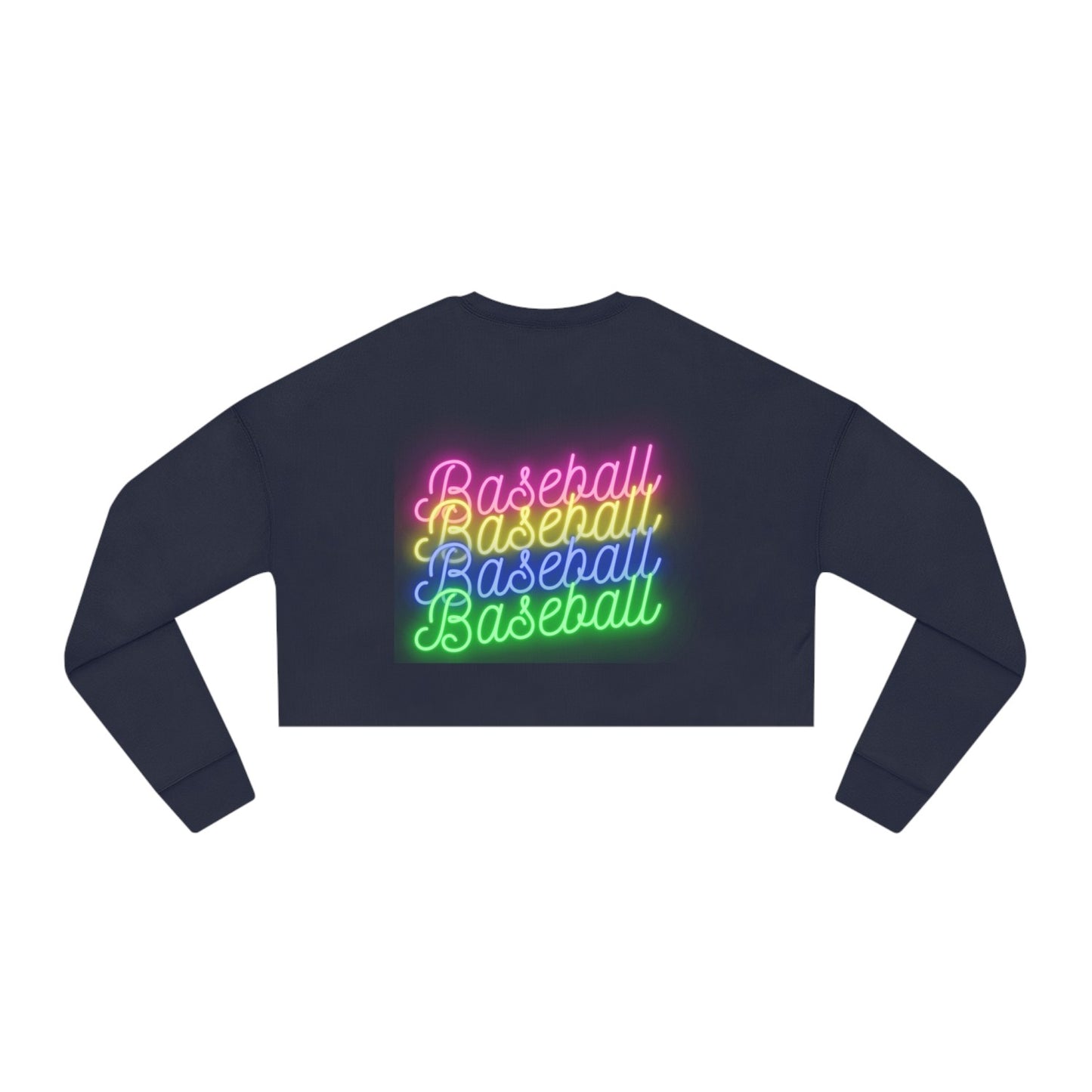 1980's Retro Inspired Cropped Sweatshirt