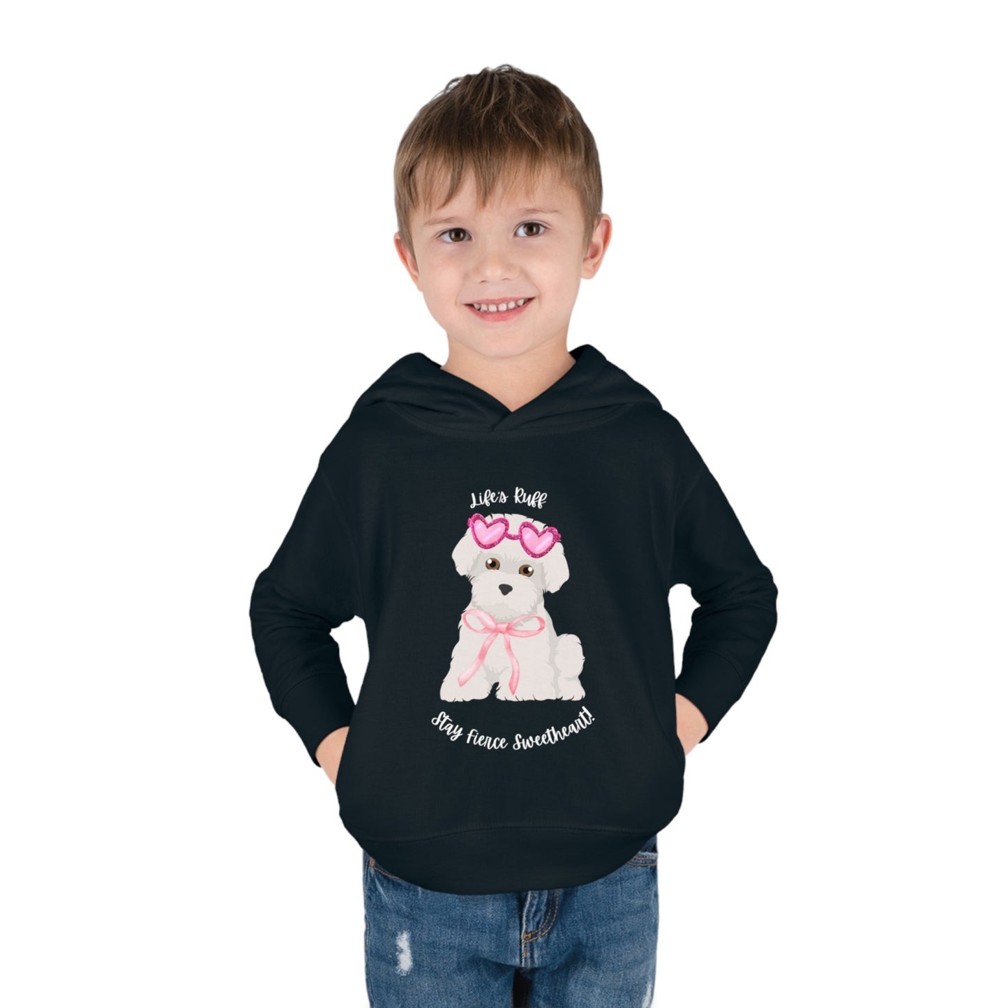 Cozy Toddler Pullover Fleece Hoodie