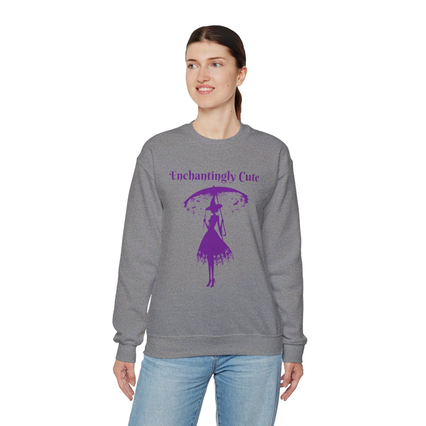 Coquette Inspired Witch - Heavy Blendâ„¢ Crewneck Sweatshirt