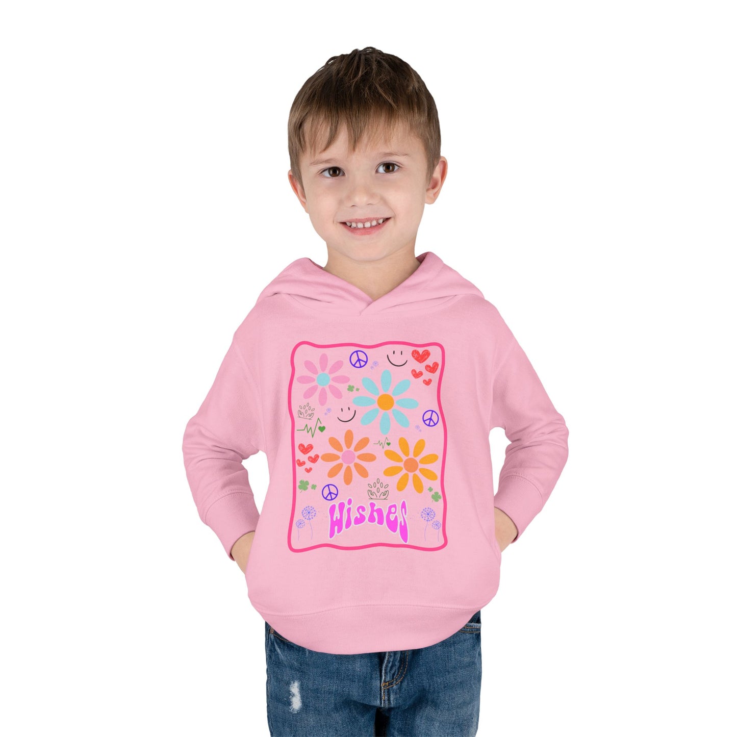 Wishes Toddler Pullover Fleece Hoodie