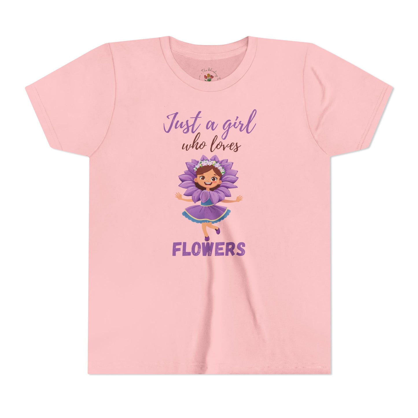 Floral Enthusiast Youth Short Sleeve Tee