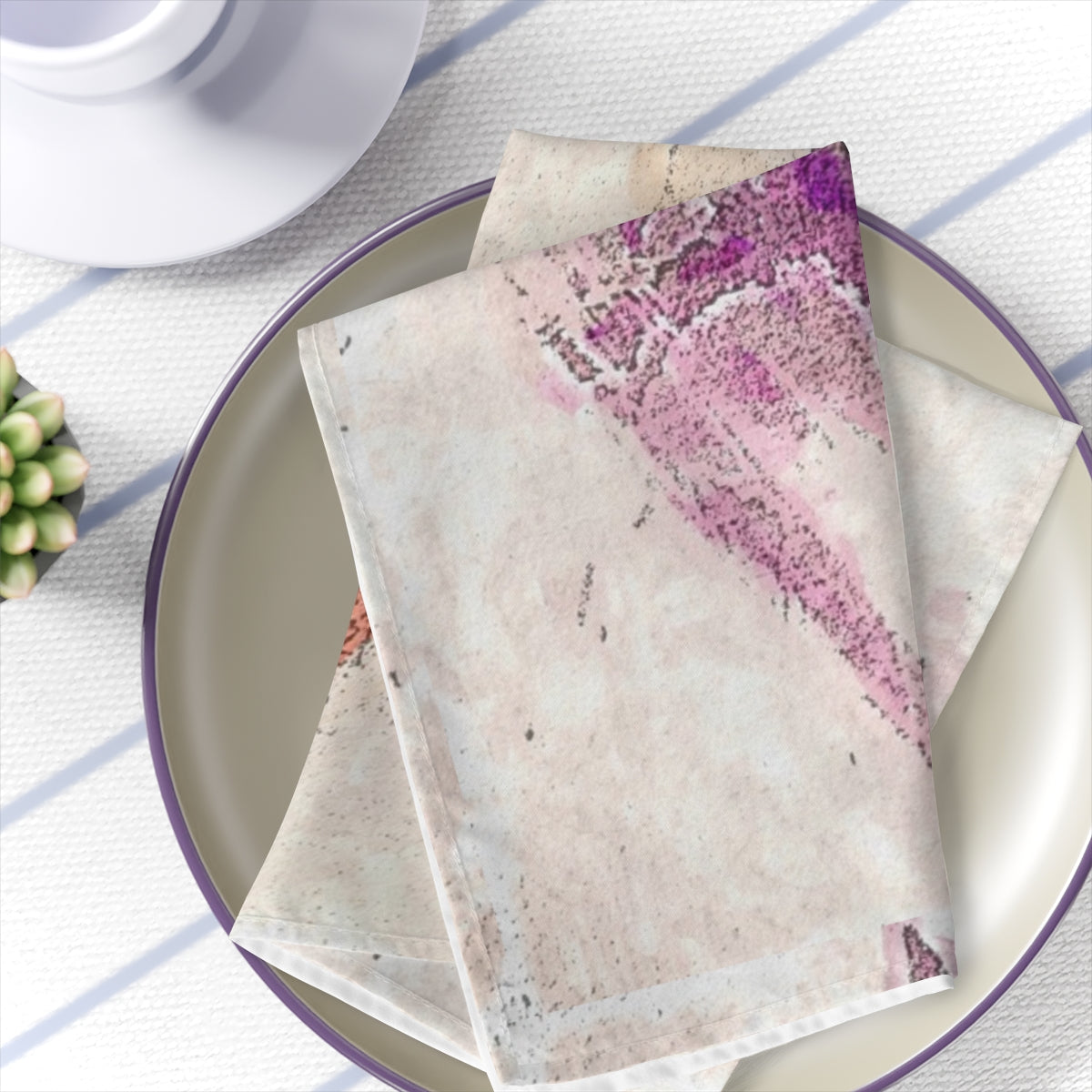 Watercolor Floral (LV) Napkins Set