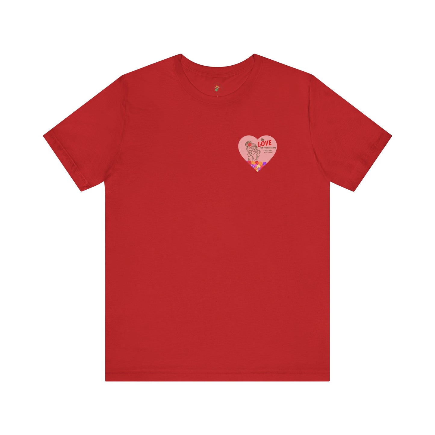 Love In Full Bloom Double-Sided Tee