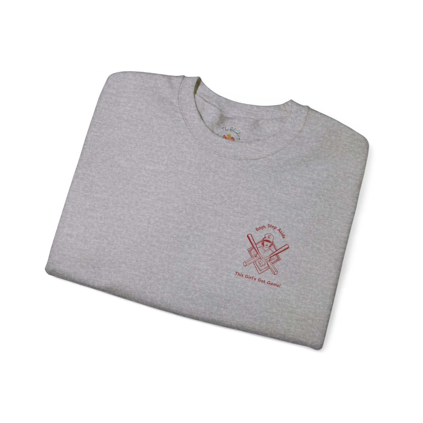 Comfy Vintage Inspired Baseball Crewneck Sweatshirt