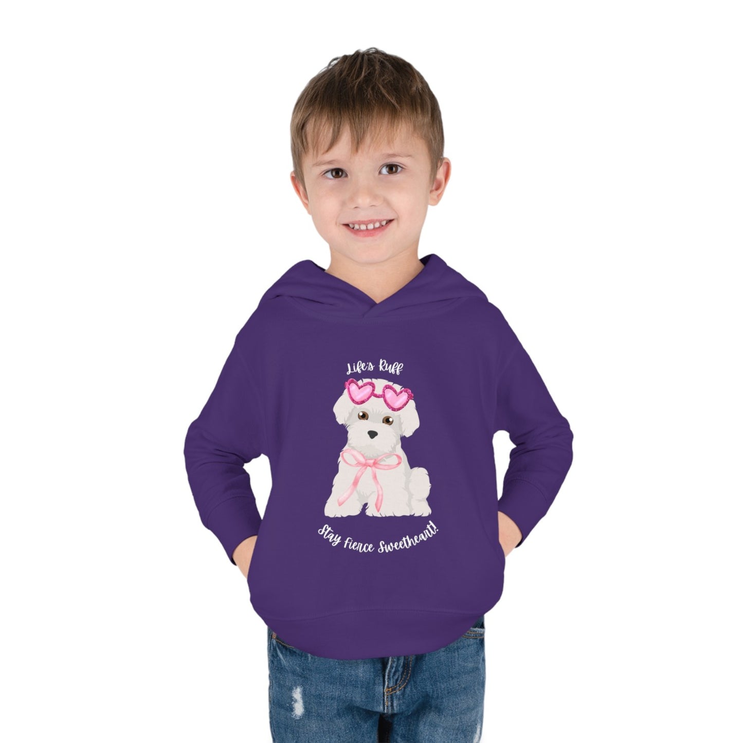 Cozy Toddler Pullover Fleece Hoodie