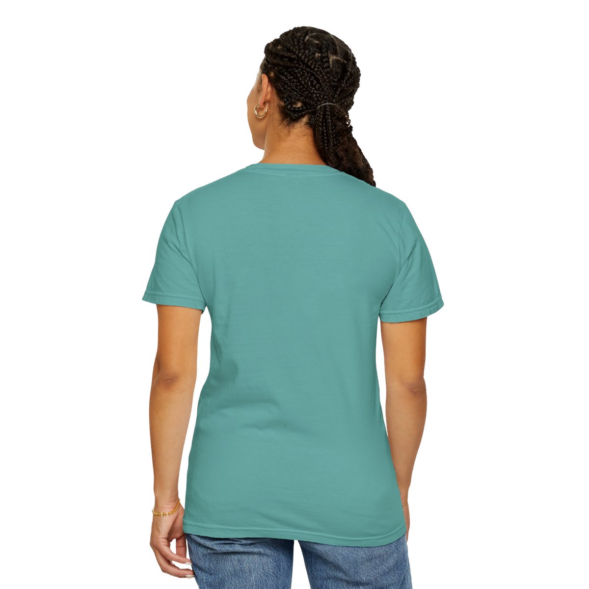 Chic Surfer Themed T-shirt Featuring Riding Girl with Cool Phrase