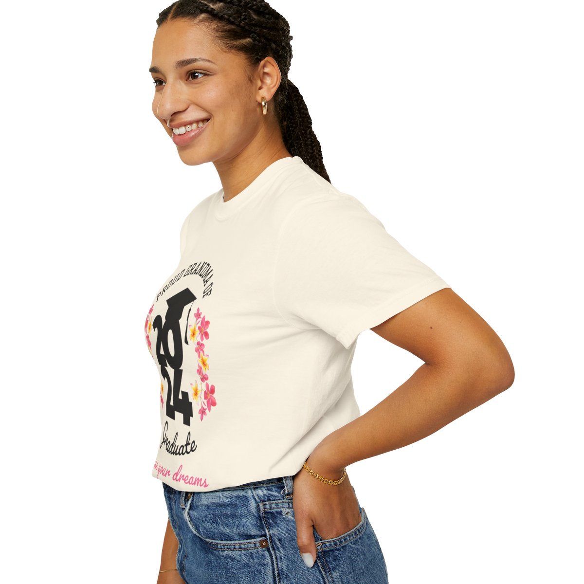 2024 Graduate Proud Grandma Comfy T-shirt