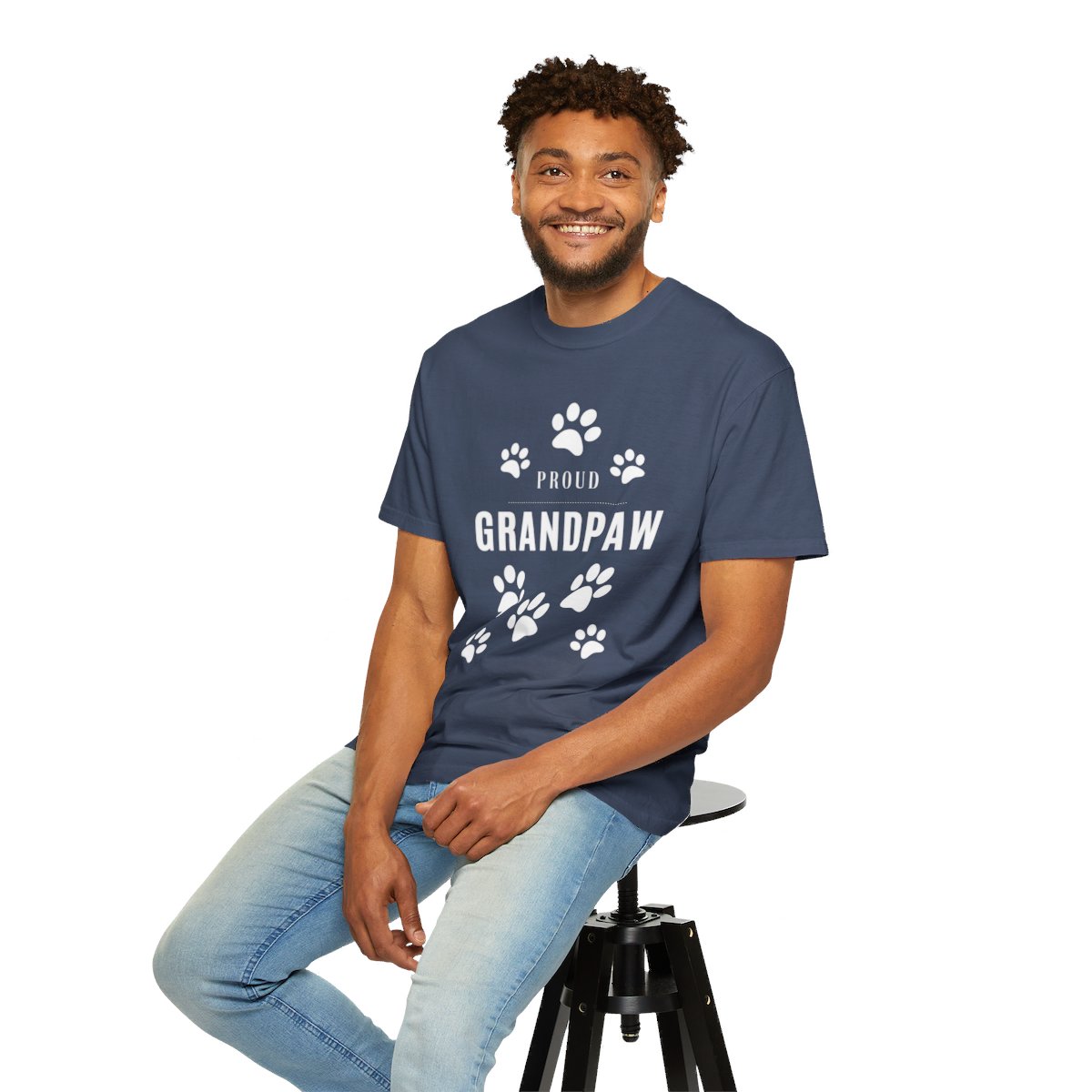 Chic T-shirt for Fur Grandpa