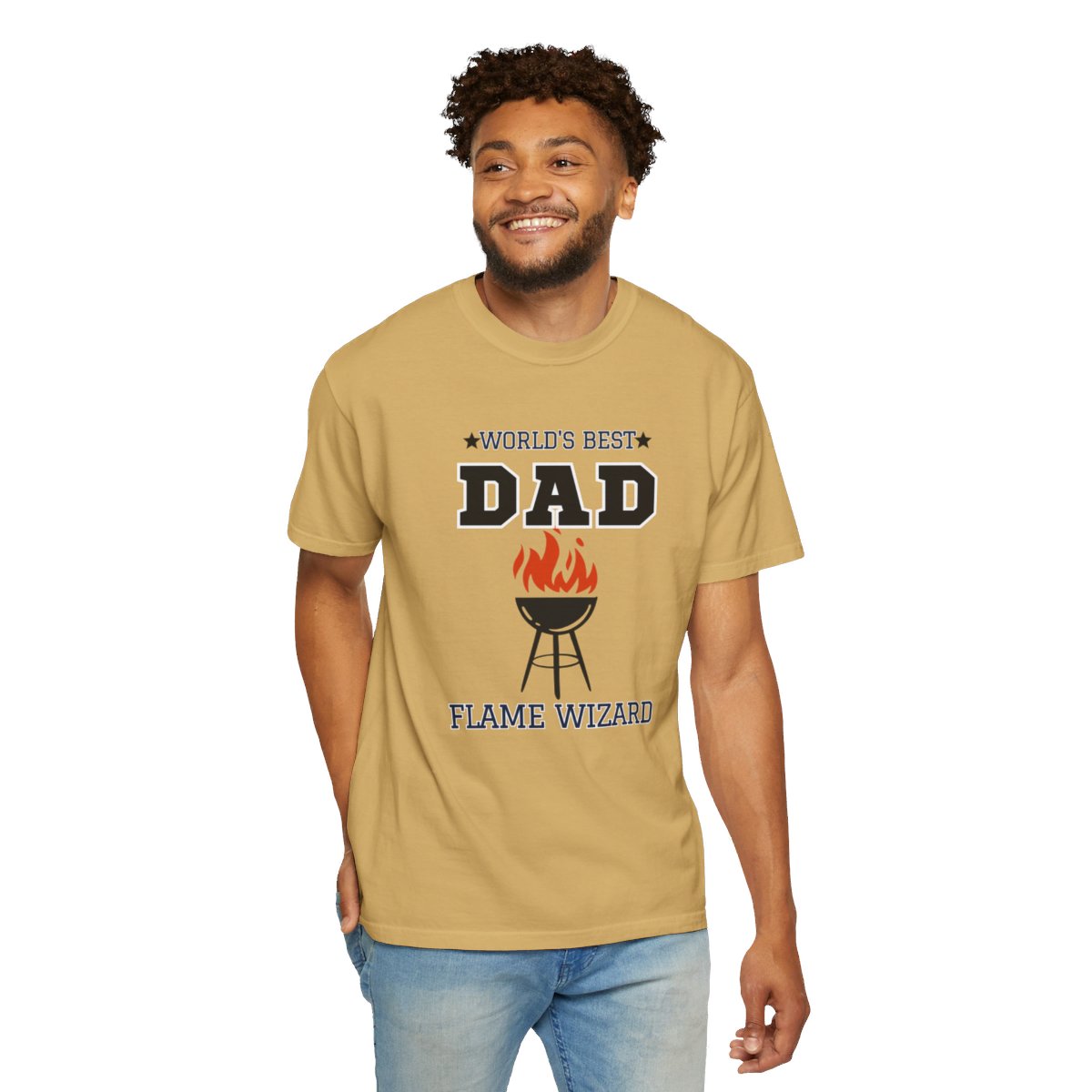 Stylish T-shirt for Dads that Like to Grill