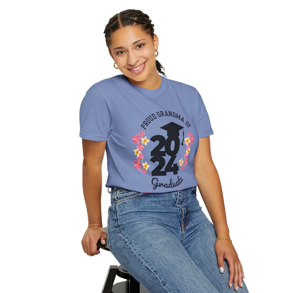2024 Graduate Proud Grandma Comfy T-shirt