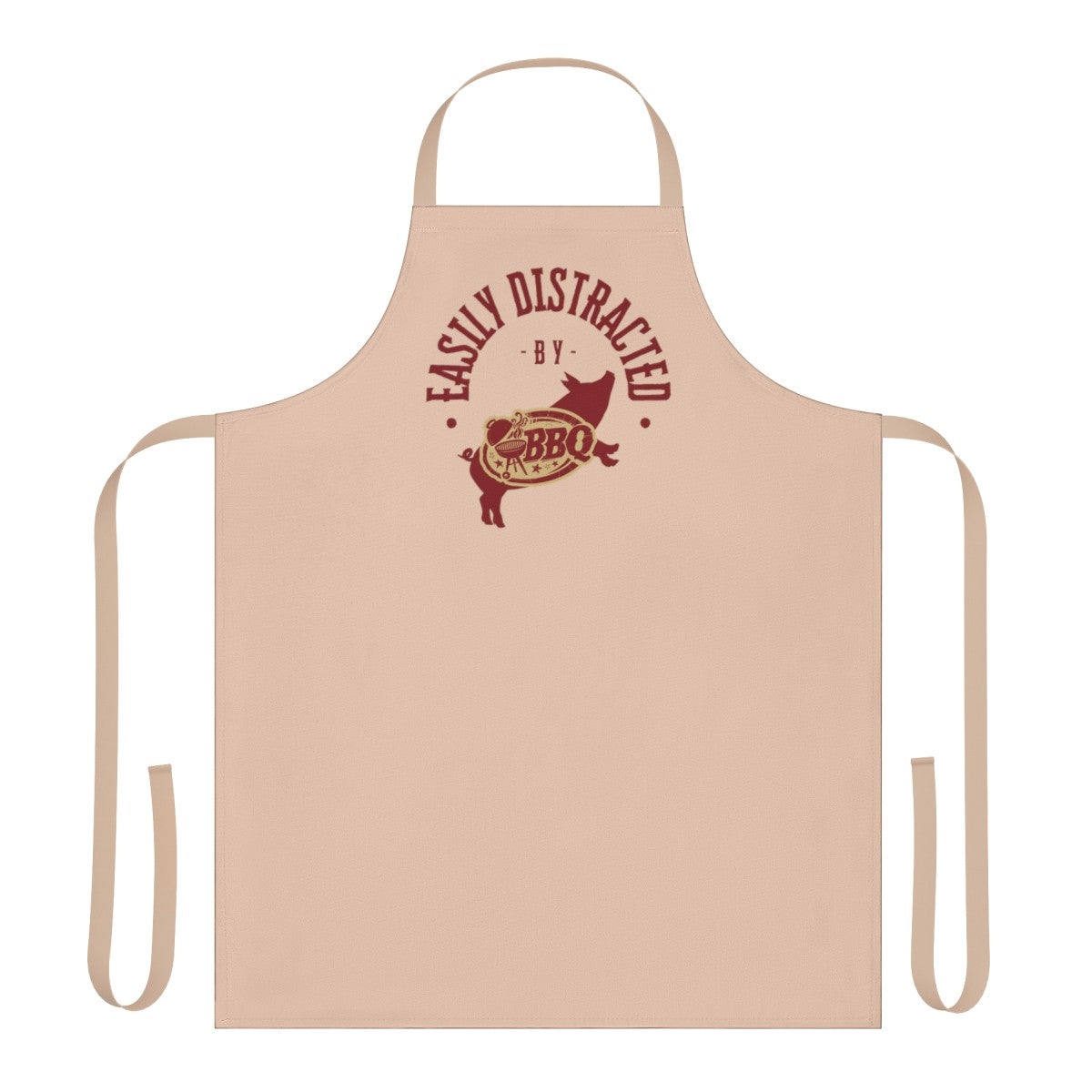 Humorous Apron for Dads and BBQ Fanatics