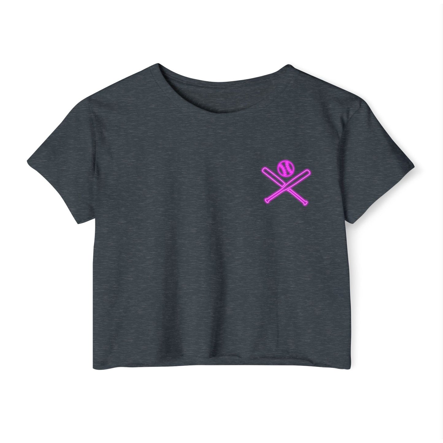 Retro Inspired Baseball Crop Top