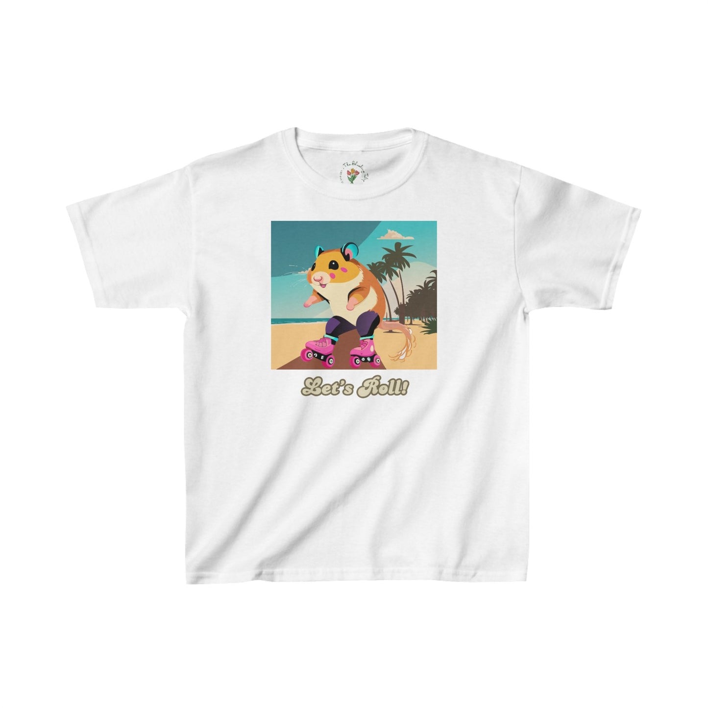 Roller Skating Hamster Girl