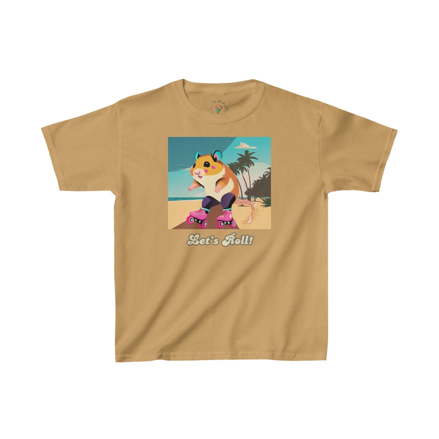 Roller Skating Hamster Girl