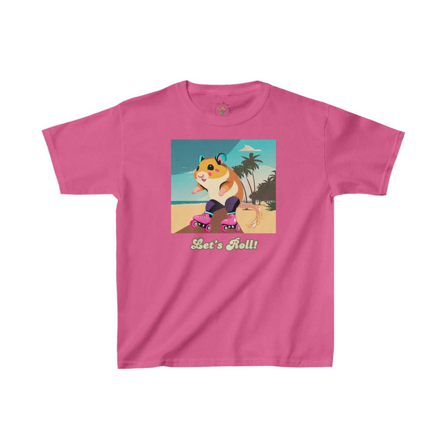 Roller Skating Hamster Girl