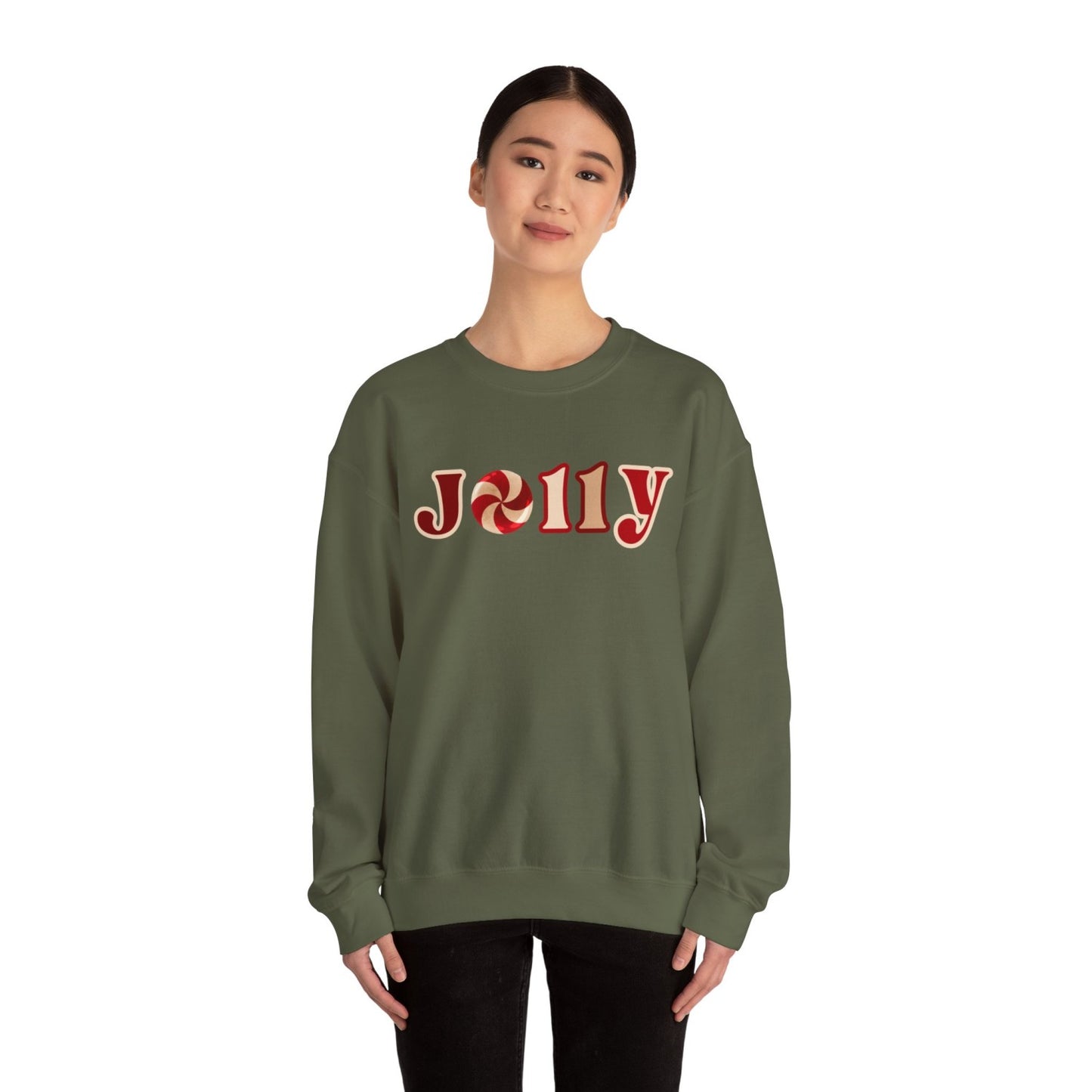 Cozy Jolly Christmas Crewneck Sweatshirt