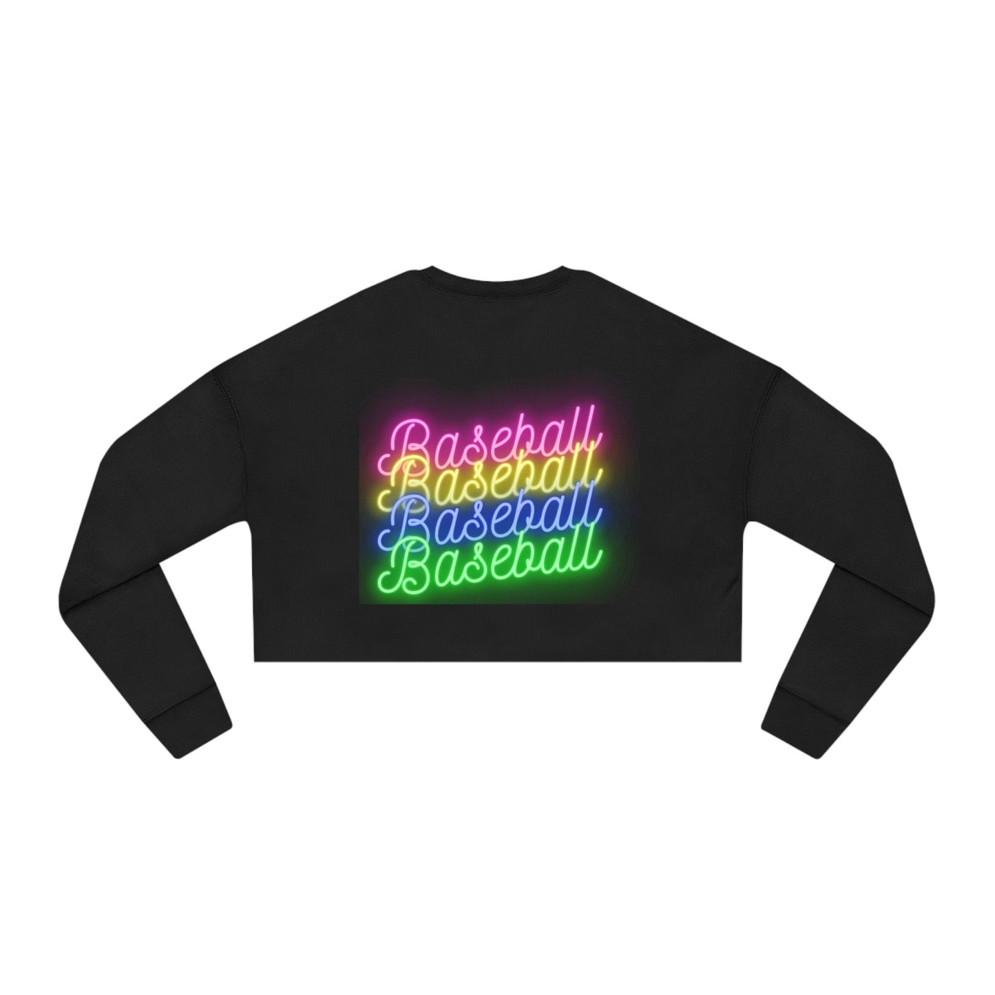 1980's Retro Inspired Cropped Sweatshirt