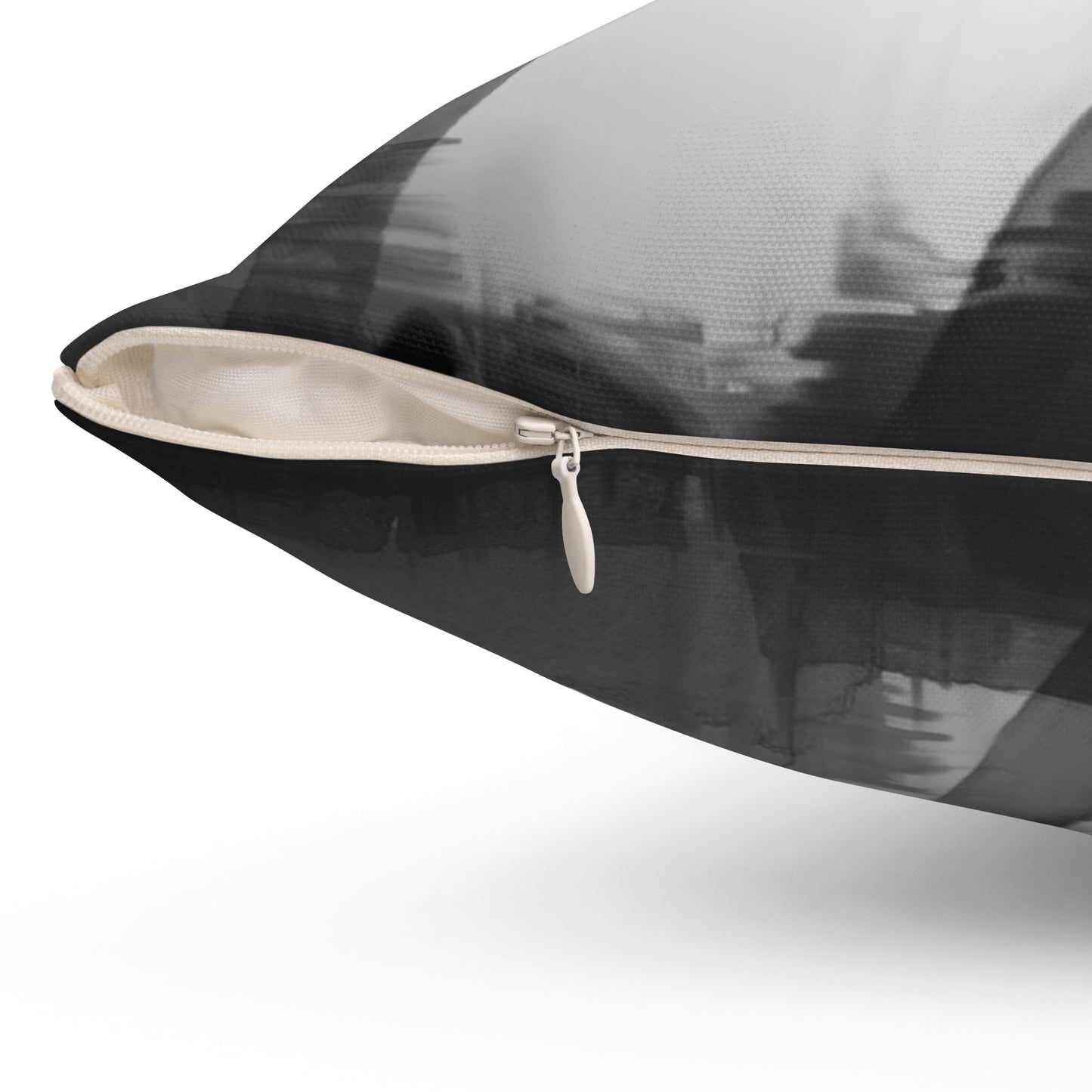 Monochrome Tulips Indoor Accent Pillow